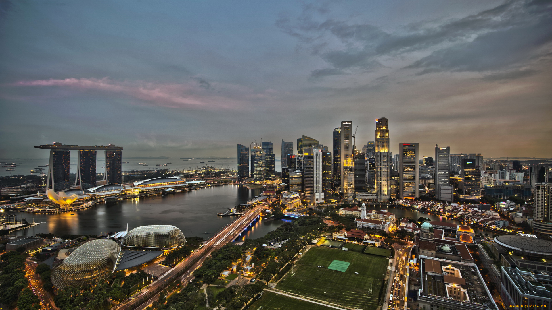 сингапур, города