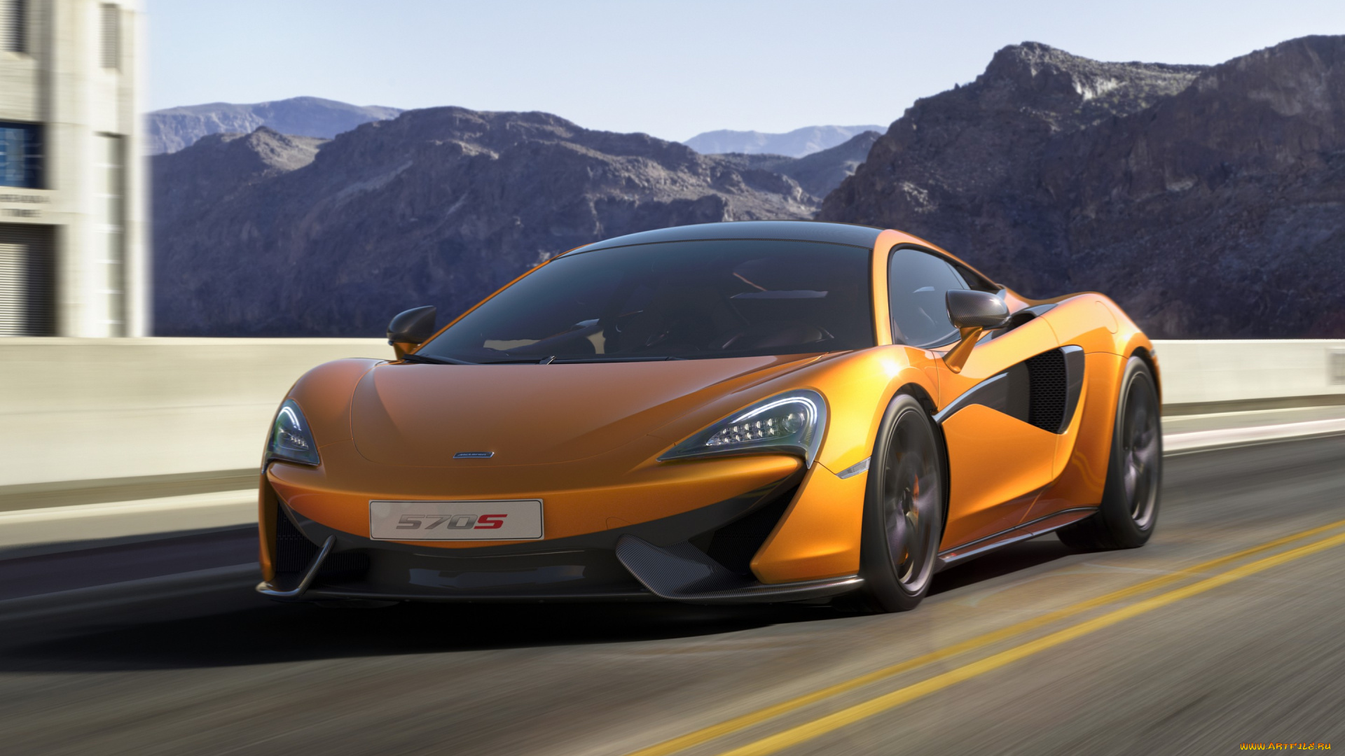 автомобили, mclaren, coupe, купе, макларен, 570s, 2015