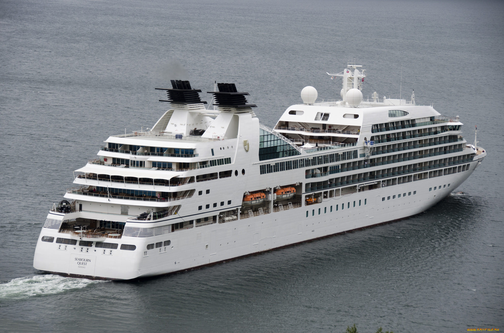 seabourn, quest, корабли, лайнеры, круизный, лайнер