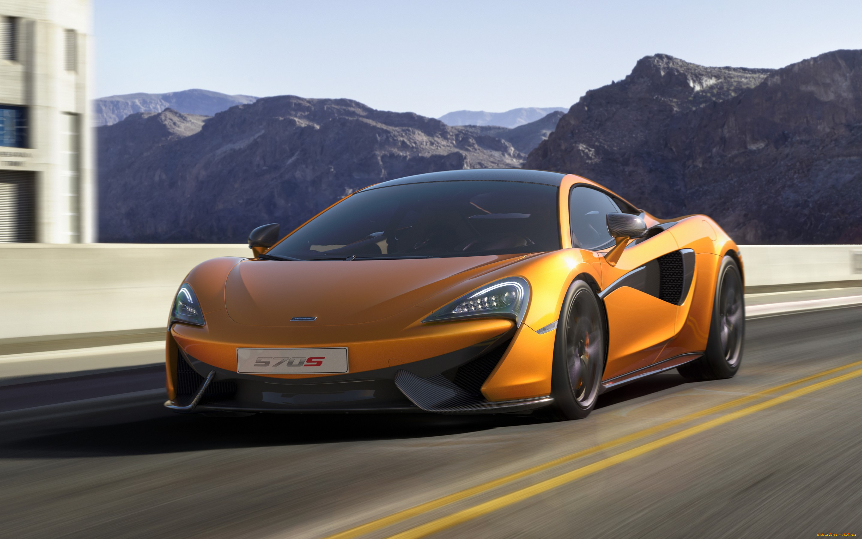 автомобили, mclaren, coupe, купе, макларен, 570s, 2015