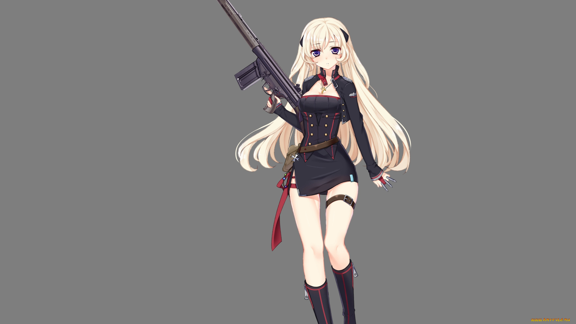 аниме, girls, frontline, girls, frontline