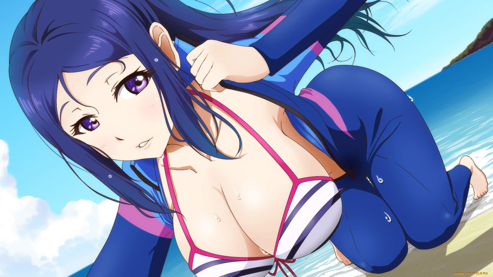 аниме, love, live, , school, idol, project, matsuura, kanan