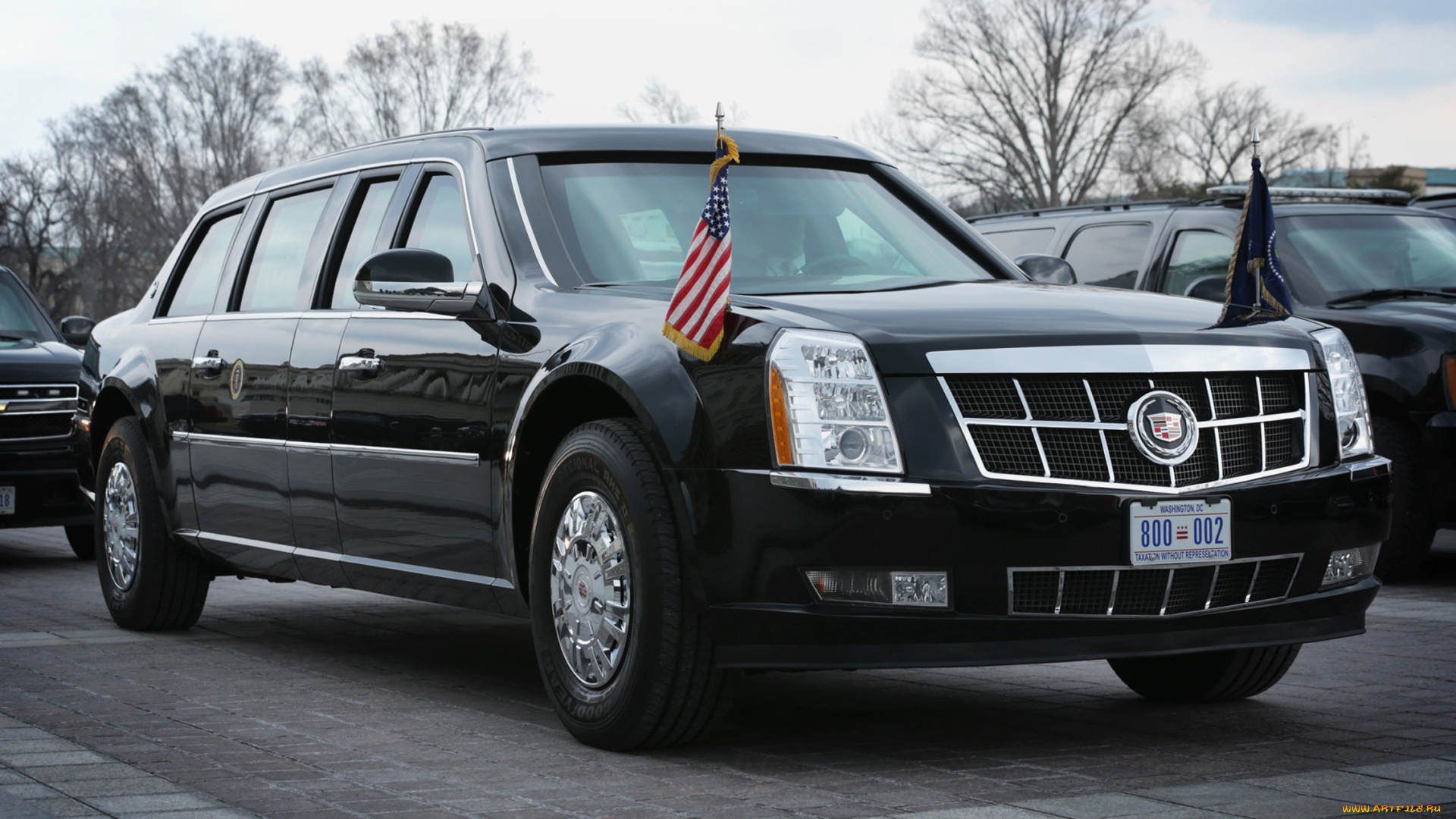 cadillac, one, barack, obama`s, new, presidential, limousine, 2009, автомобили, выставки, и, уличные, фото, 2009, limousine, presidential, new, obama, barack, one, cadillac