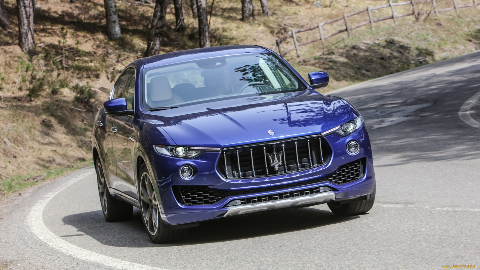 maserati, levante, 2017, автомобили, maserati, синий, 2017, levante