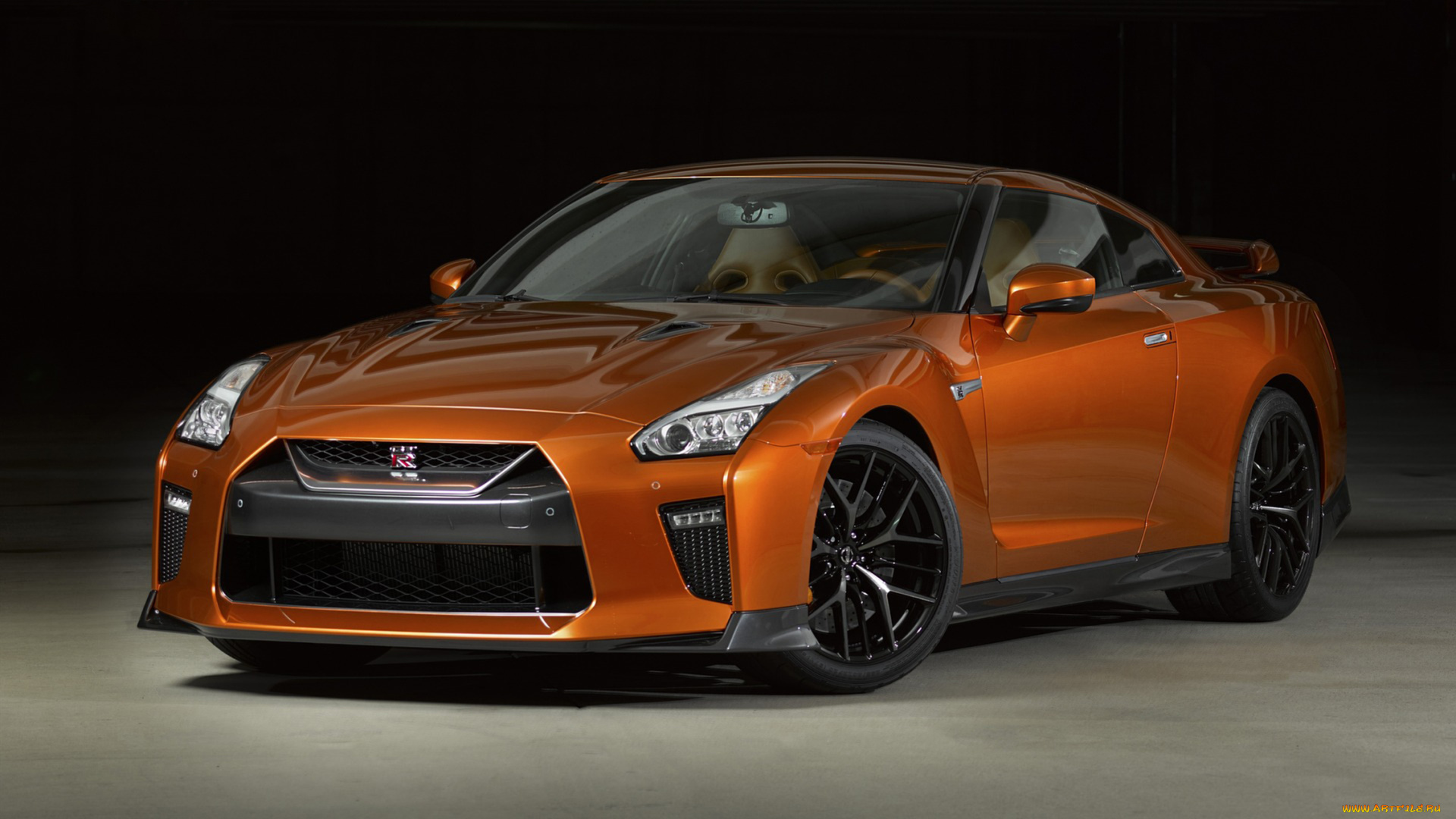 nissan, gt-r, 2017, автомобили, nissan, datsun, gt-r, оранжевый, 2017