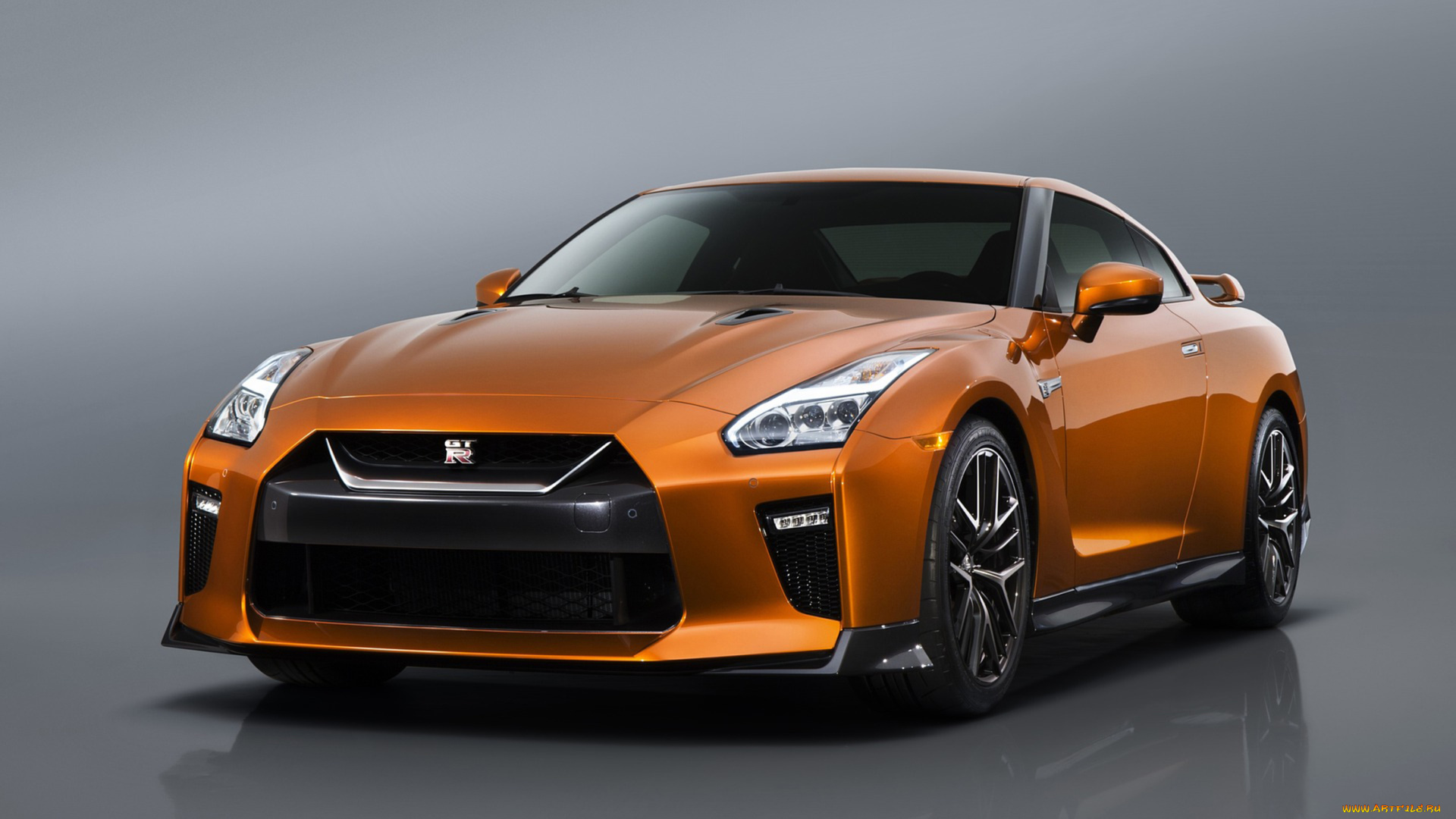 nissan, gt-r, 2017, автомобили, nissan, datsun, 2017, gt-r, оранжевый