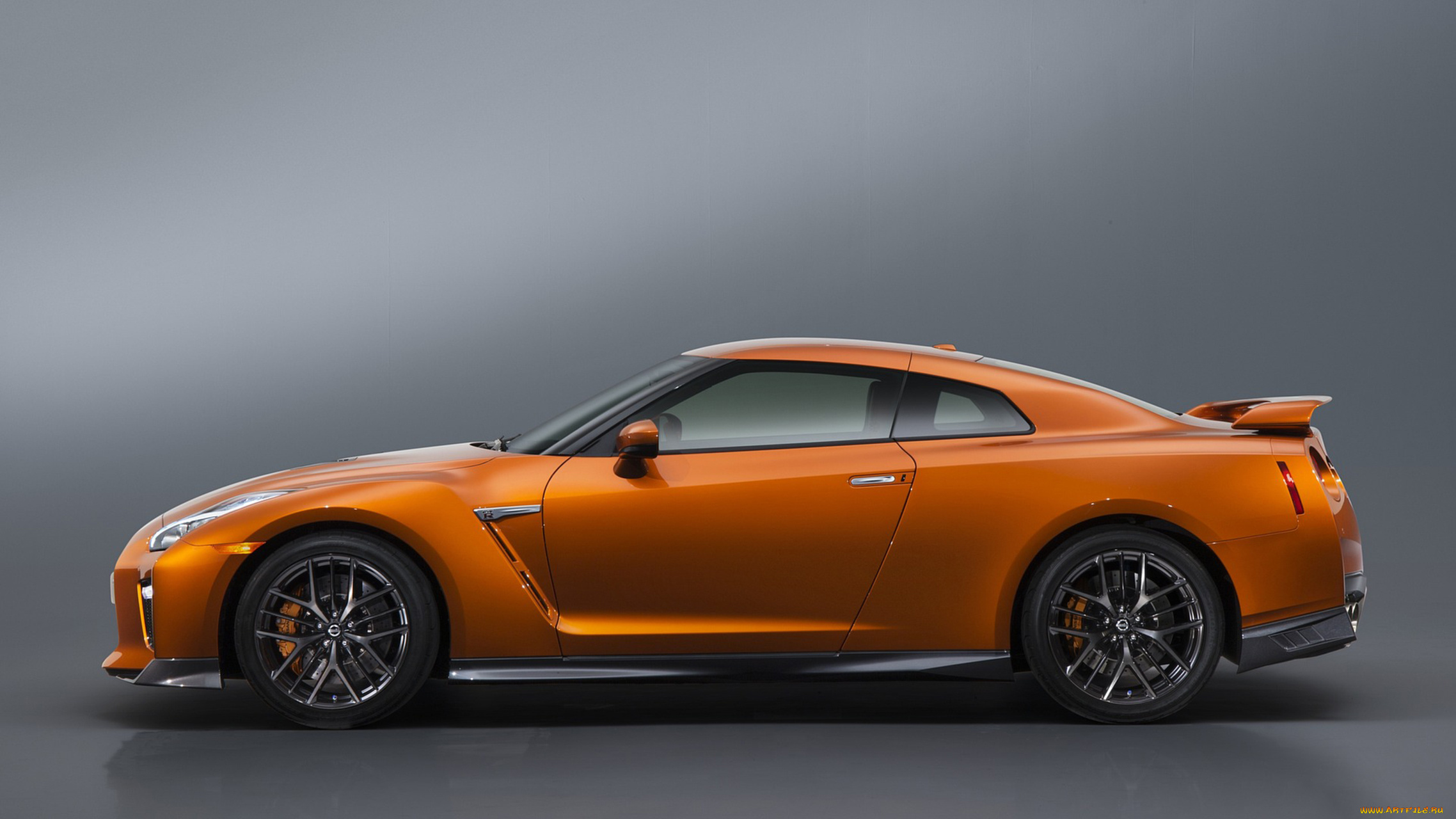 nissan, gt-r, 2017, автомобили, nissan, datsun, оранжевый, 2017, gt-r