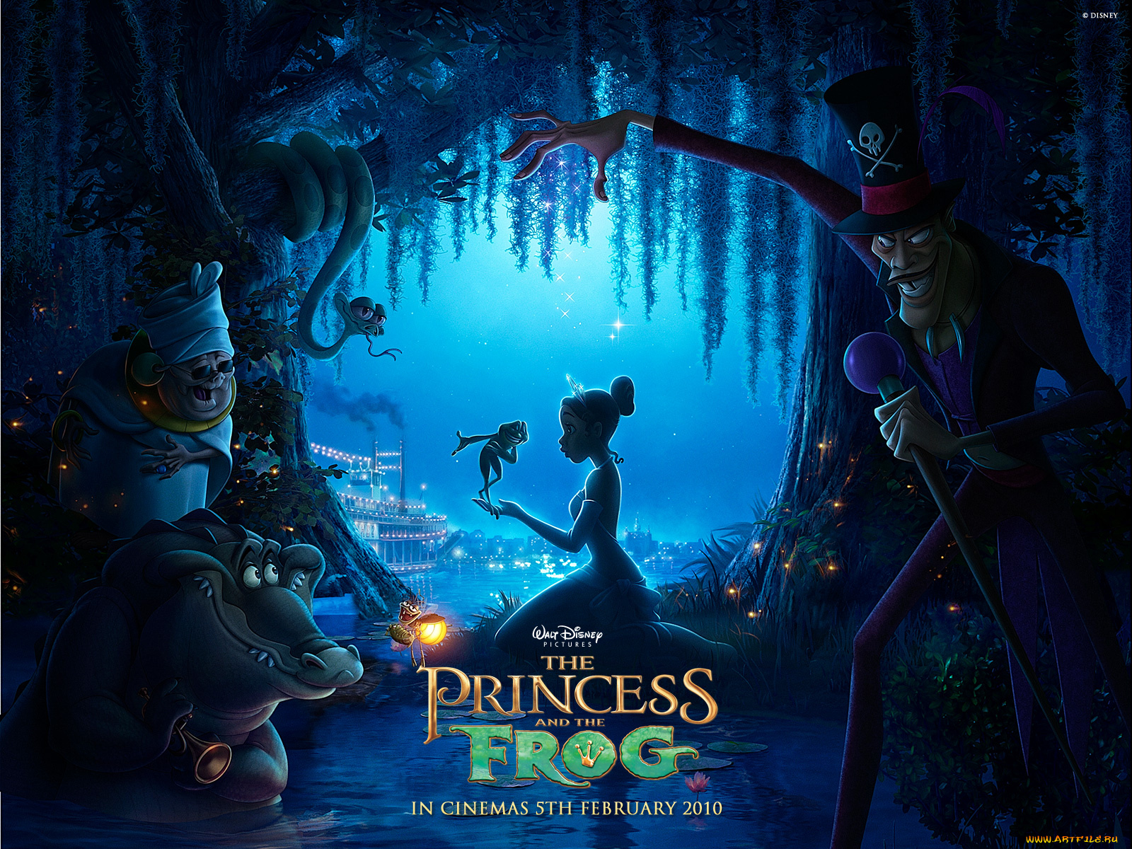 мультфильмы, the, princess, and, frog