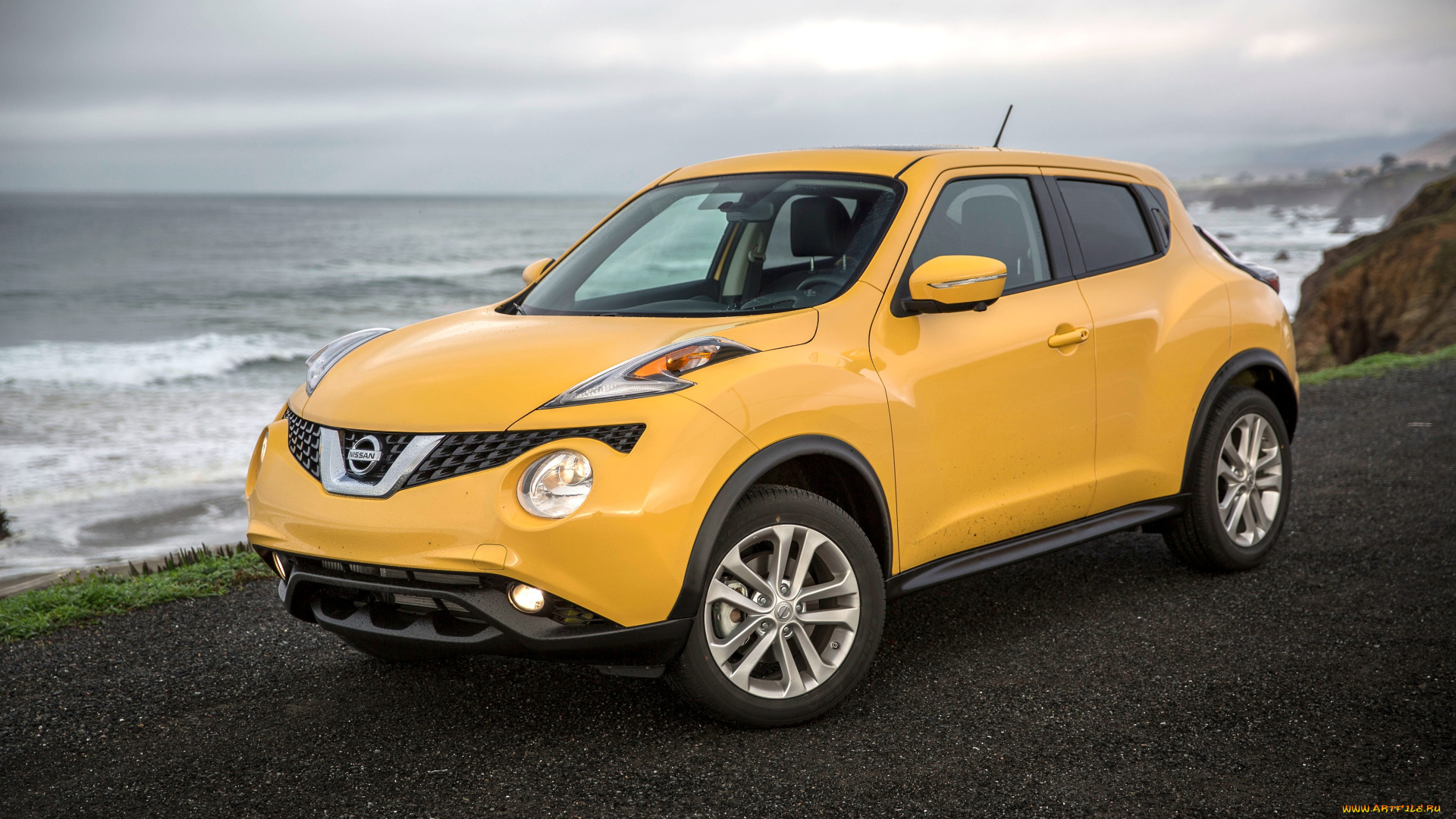 автомобили, nissan, datsun, juke, 2015г, желтый, yf15, us-spec