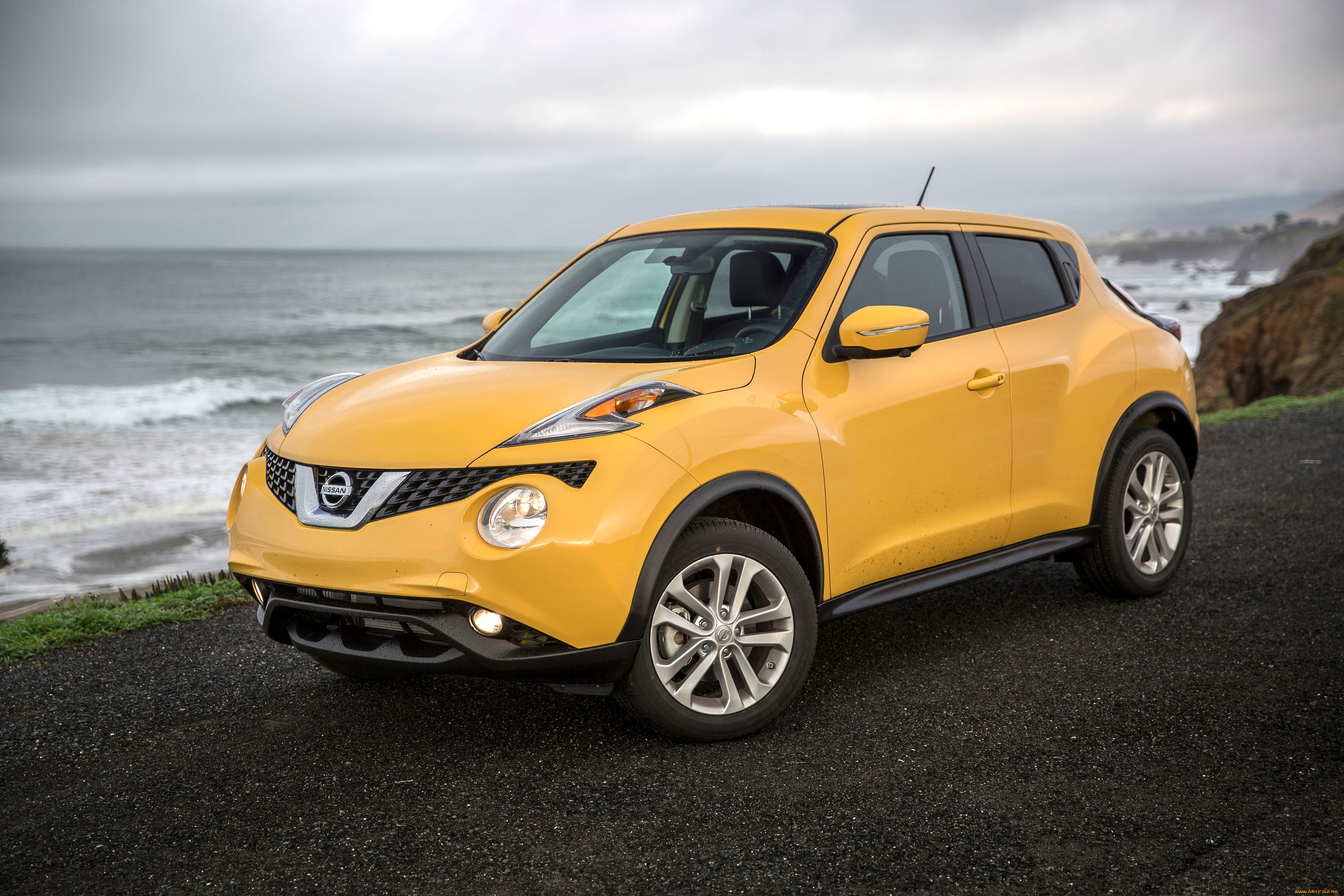 автомобили, nissan, datsun, juke, 2015г, желтый, yf15, us-spec