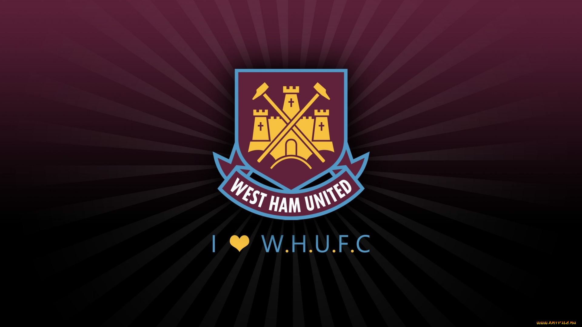 спорт, эмблемы, клубов, west, ham, united, logо, sport, football