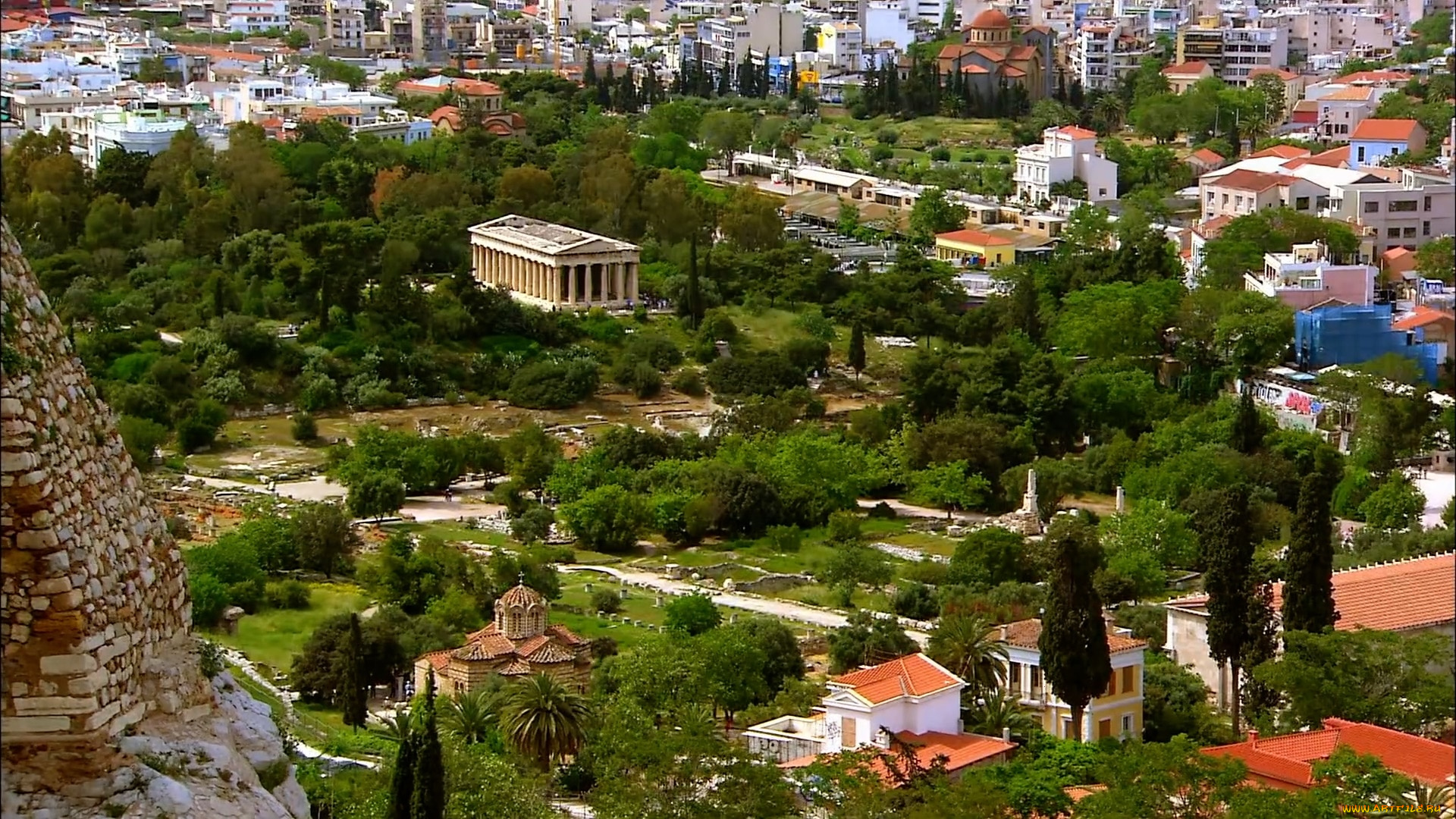 agora, of, athens, города, афины, , греция, agora, of, athens