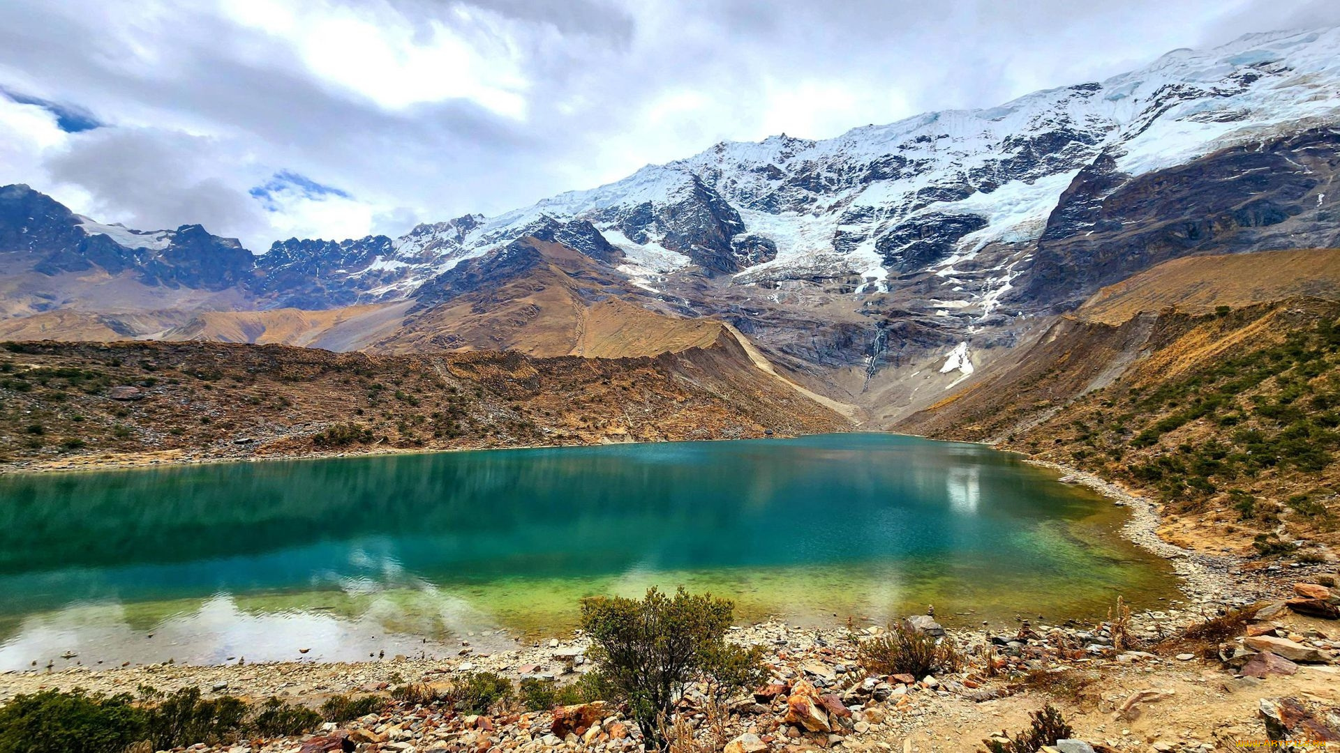 humantey, lake, peru, природа, реки, озера, humantey, lake