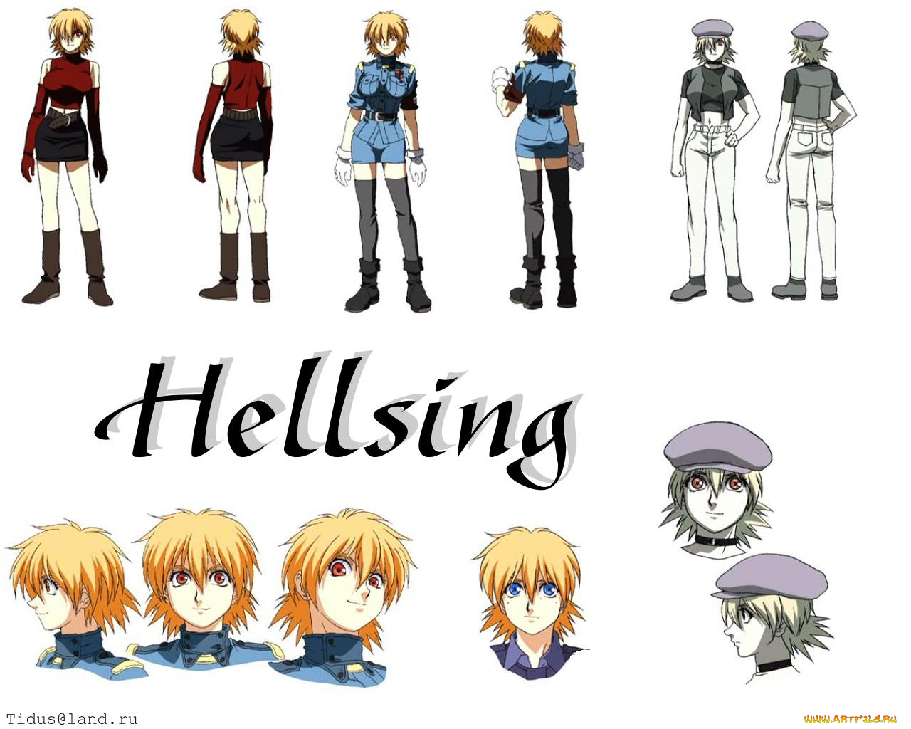 hellsing, аниме