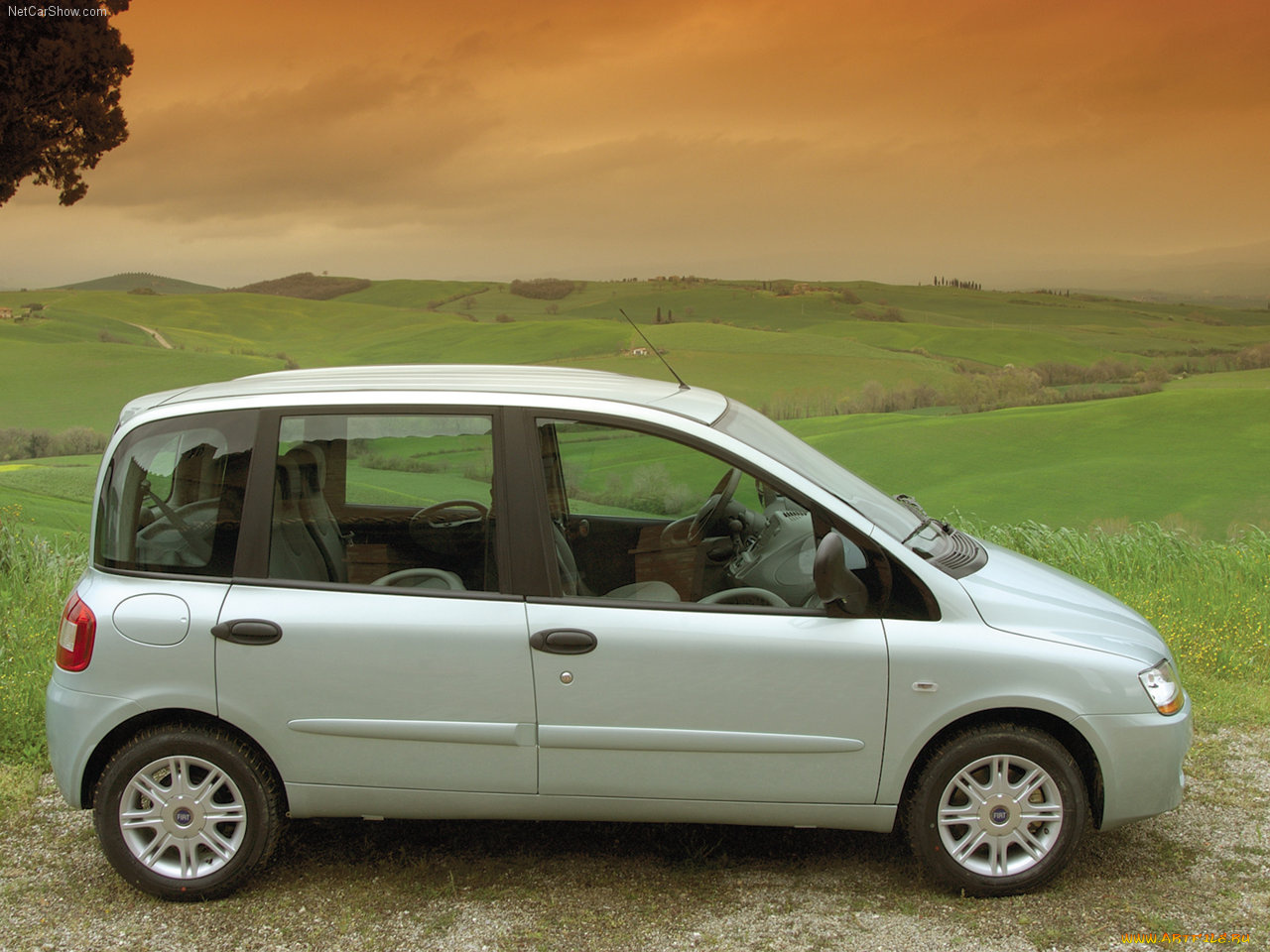 fiat, multipla, 2004, автомобили