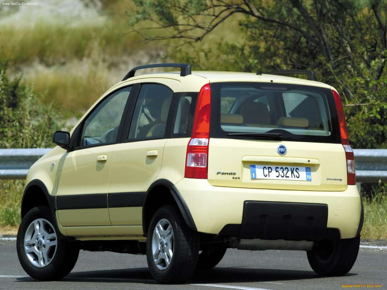 fiat, panda, 4x4, 2004, автомобили
