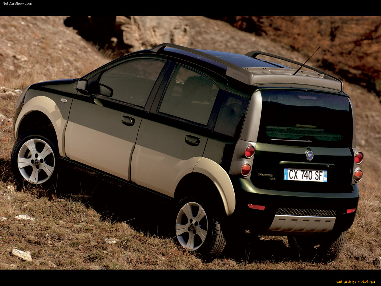 fiat, panda, cross, 2006, автомобили