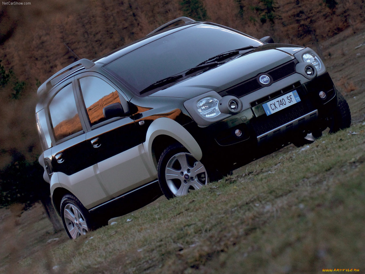 fiat, panda, cross, 2006, автомобили