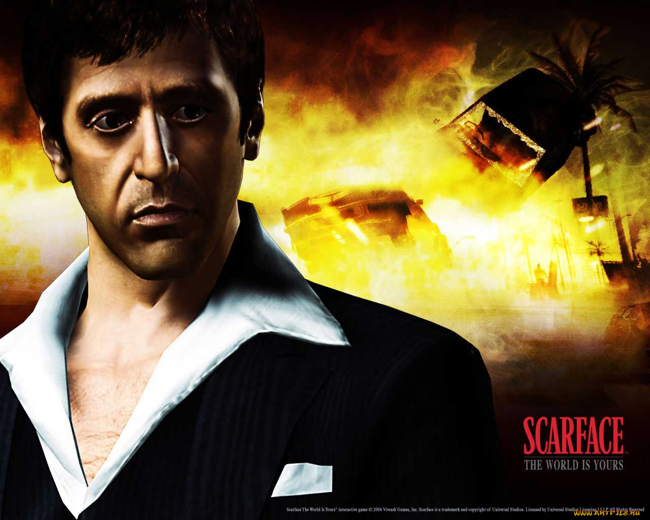 видео, игры, scarface, the, world, is, yours