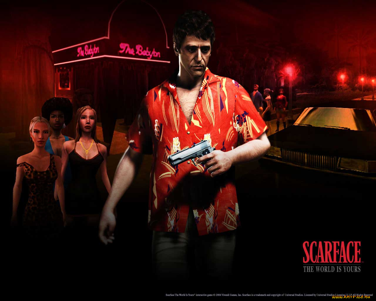 видео, игры, scarface, the, world, is, yours