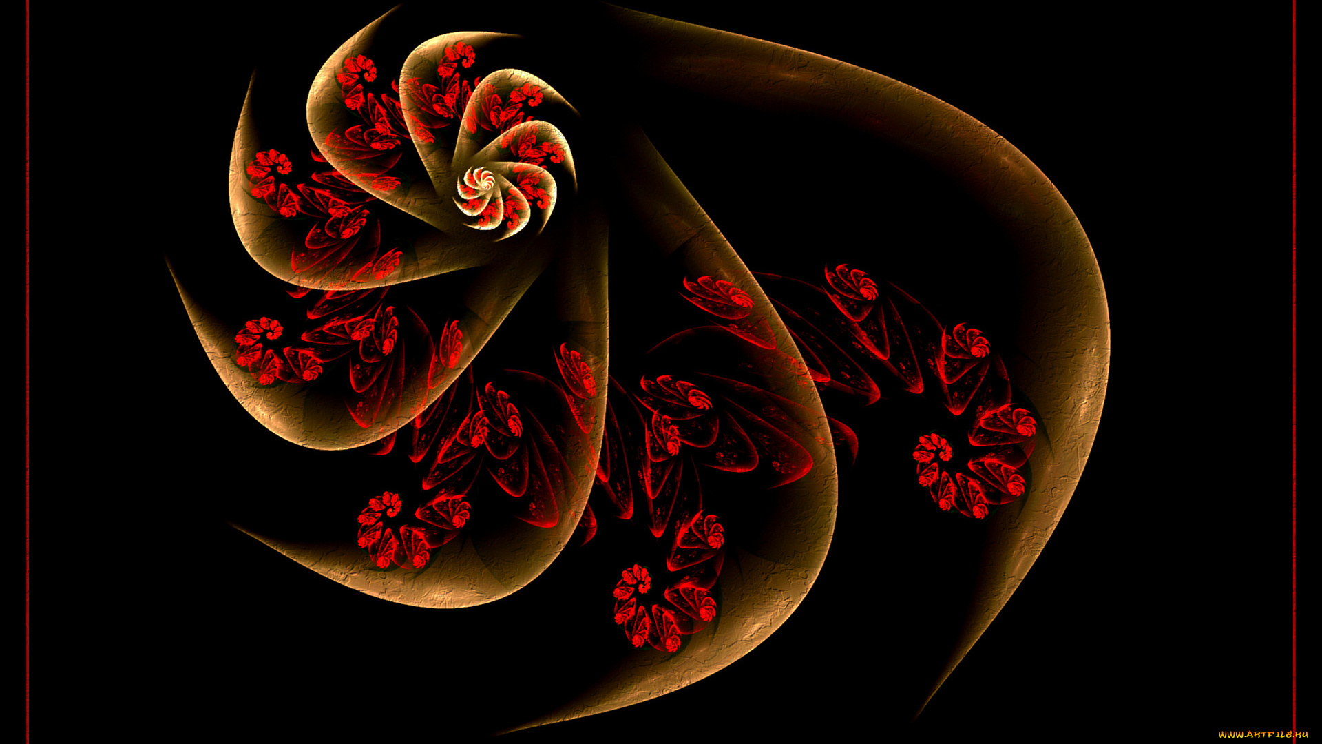 3д, графика, fractal, фракталы, фрактал, узор, фон