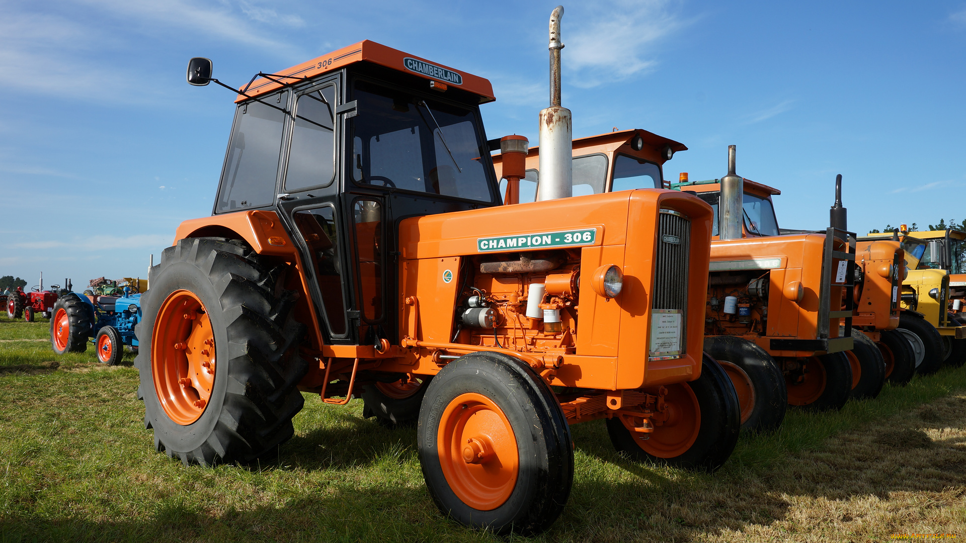 1967, chamberlain, 306, tractor, техника, тракторы, колесный, трактор