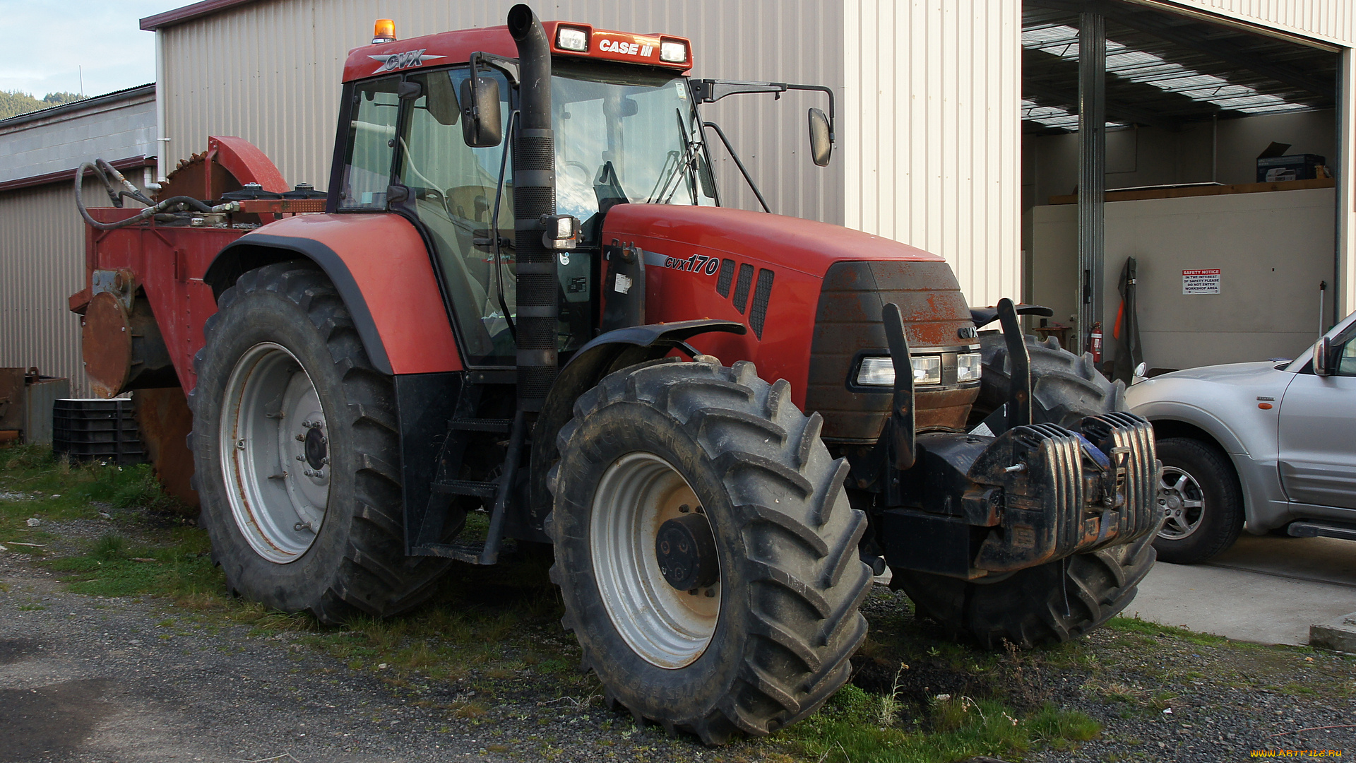 2002, case, ih, cvx, 170, tractor, техника, тракторы, колесный, трактор