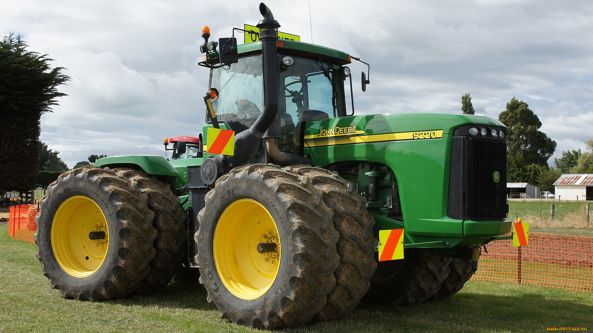 2004, john, deere, 9220, tractor, техника, тракторы, тяжелый, колесный, трактор