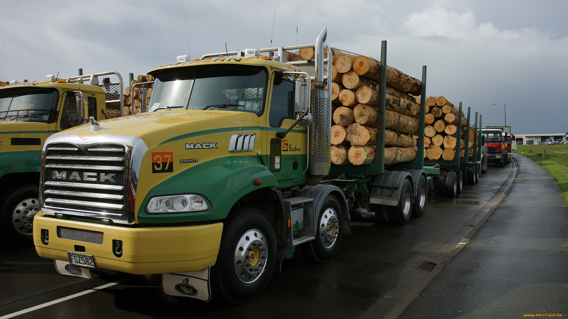 mack, granite, logging, truck, автомобили, mack, trucks, inc, тяжелые, грузовики, сша