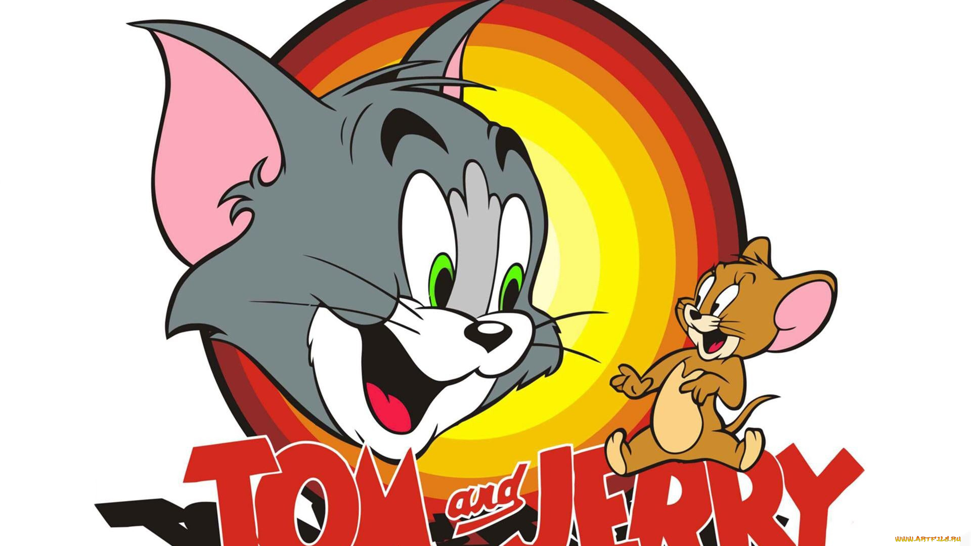 tom, and, jerry, мультфильмы, мышонок, кот, джерри, том