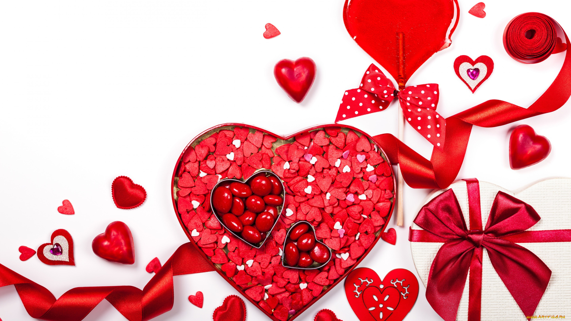 праздничные, день, святого, валентина, , сердечки, , любовь, valentine's, day, romantic, heart, love, rose, сердечки, розы, романтика