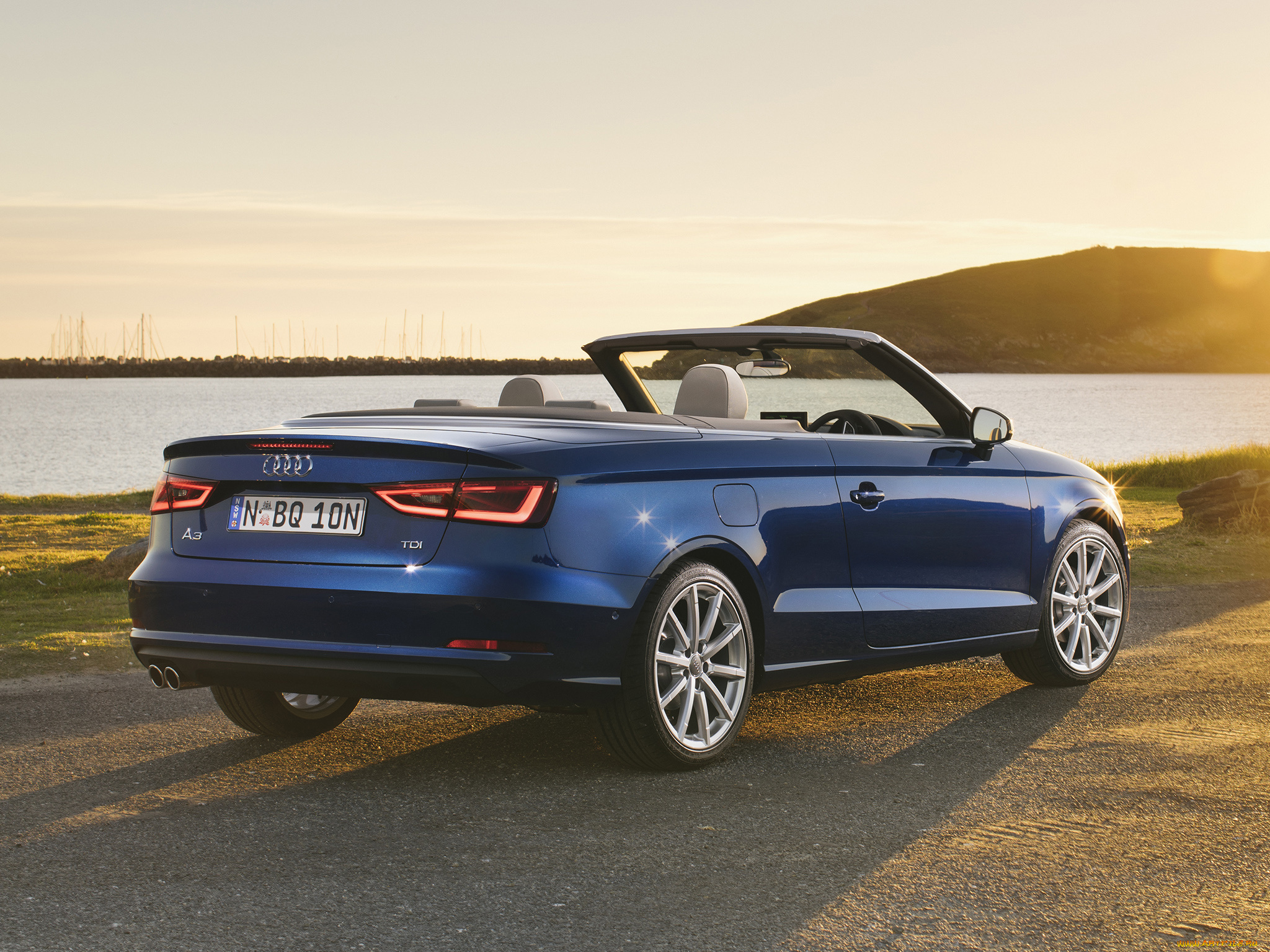 автомобили, audi, 2-0, cabriolet, a3, tdi, 8v, au-spec, синий, 2014, г