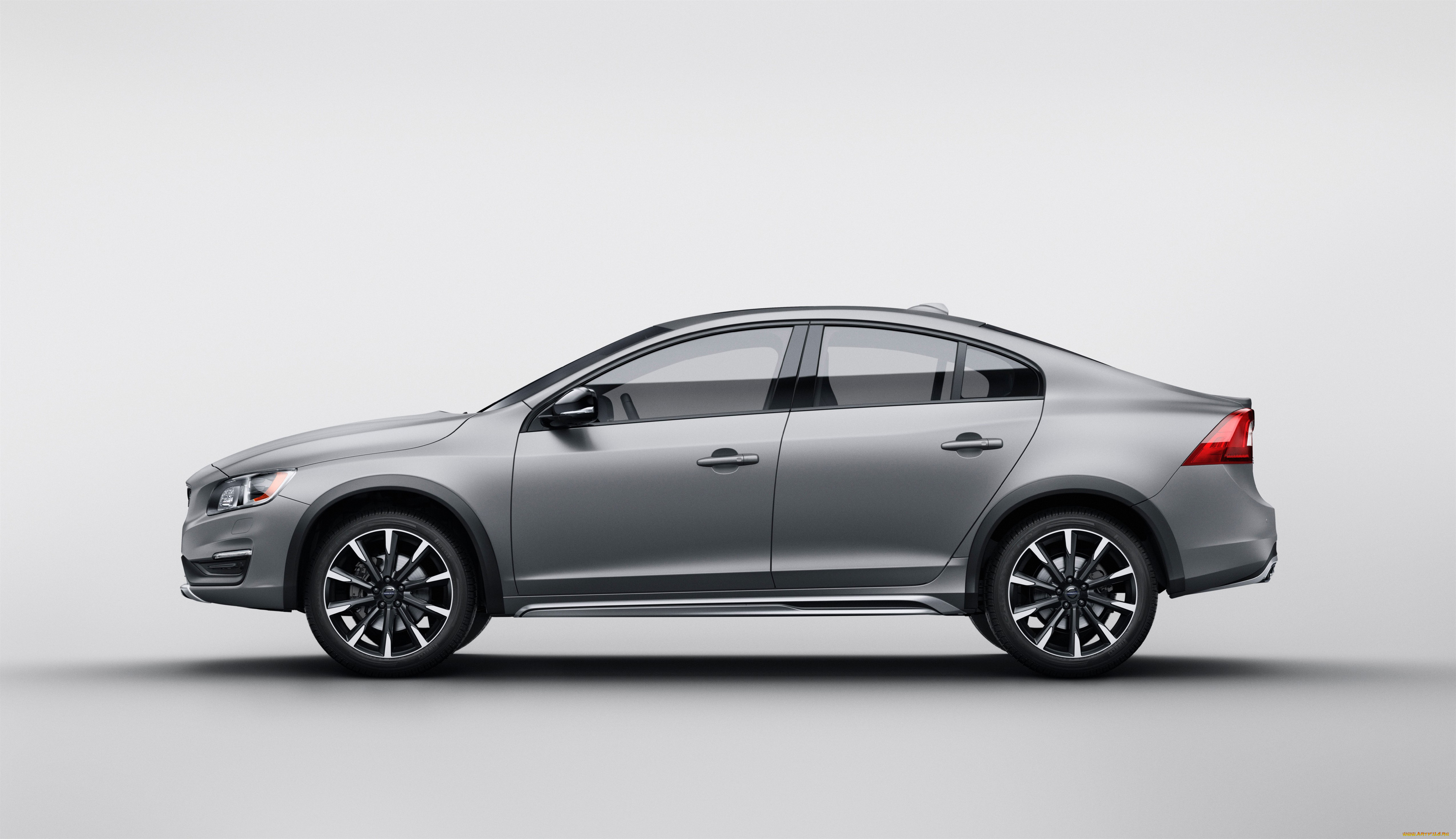 автомобили, volvo, s60, cross, country, 2015г, серый