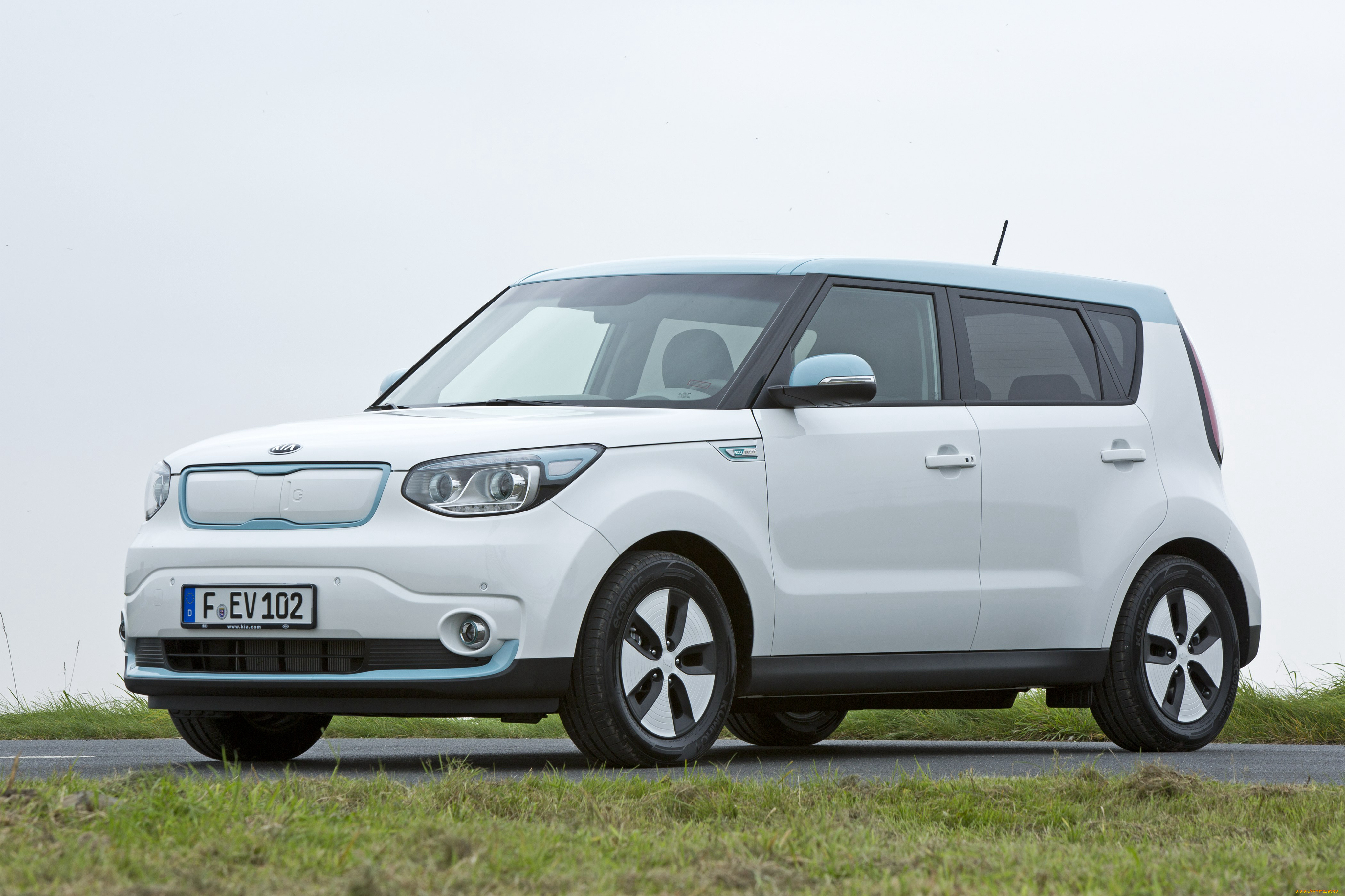 автомобили, kia, soul, ev, eu-spec, 2014г, светлый