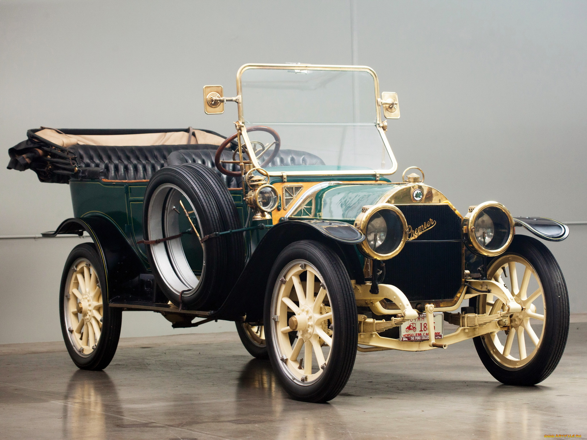 автомобили, классика, 1911г, 5-passenger, touring, premier, 4-40