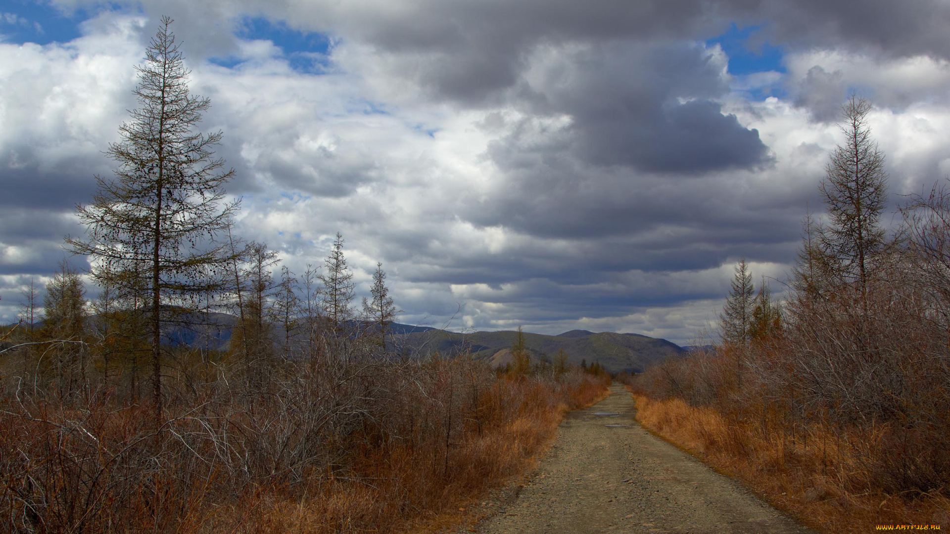 kolyma, природа, дороги, пейзаж, край, красота, осень, вид, дорога