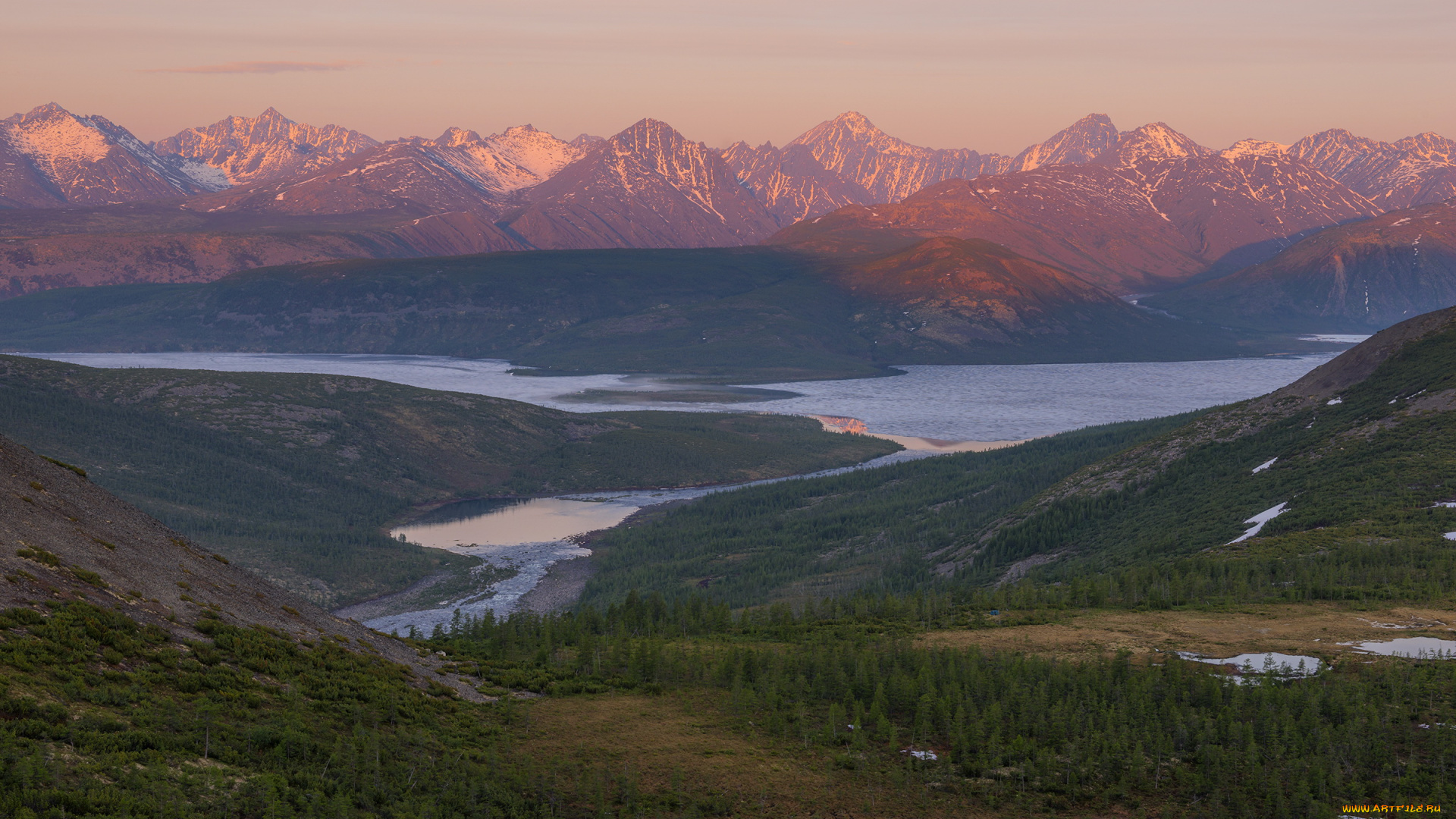 kolyma, природа, реки, озера, красота, пейзаж, осень, вид, река, край