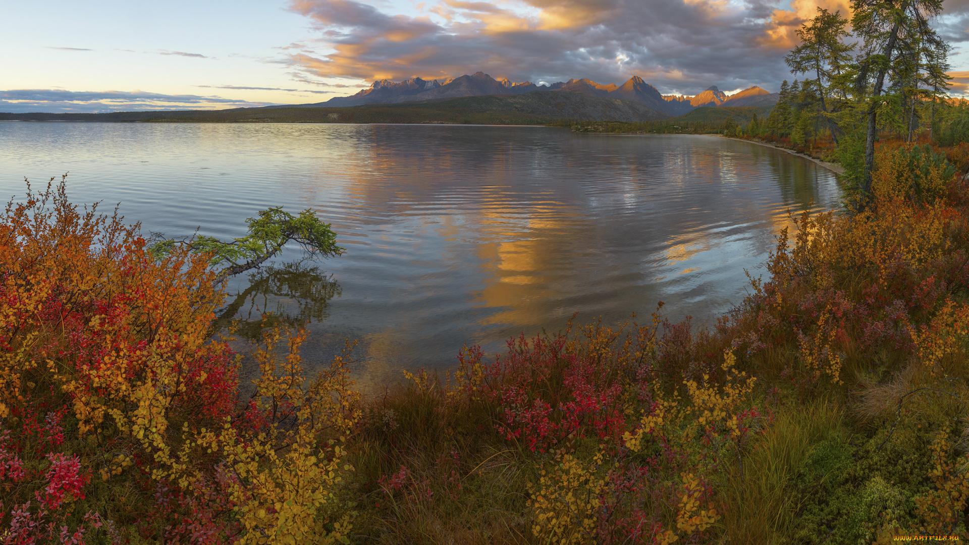 kolyma, природа, реки, озера, пейзаж, озеро, край, красота, осень, вид