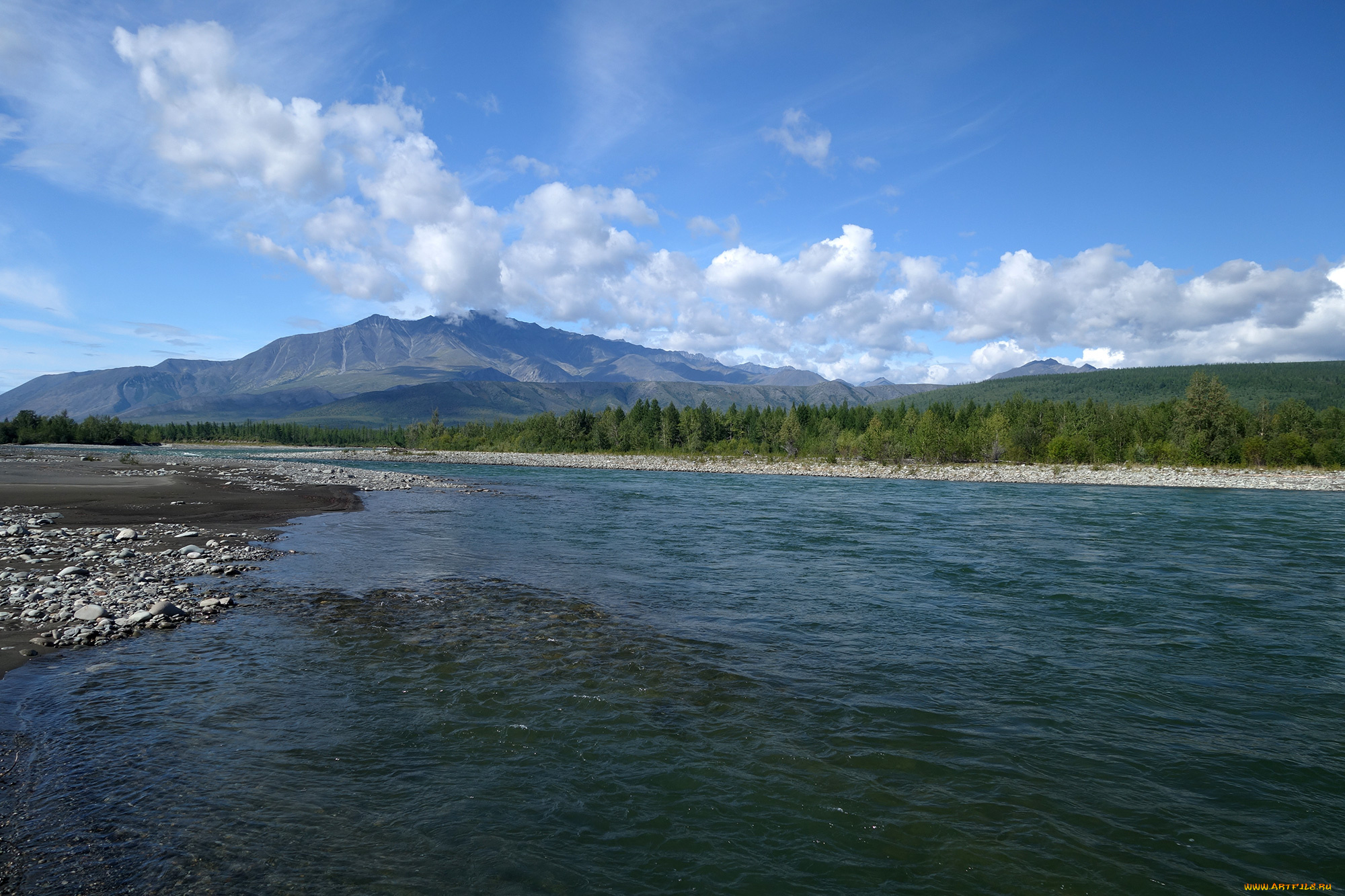 kolyma, природа, реки, озера, край, красота, река, вид, пейзаж