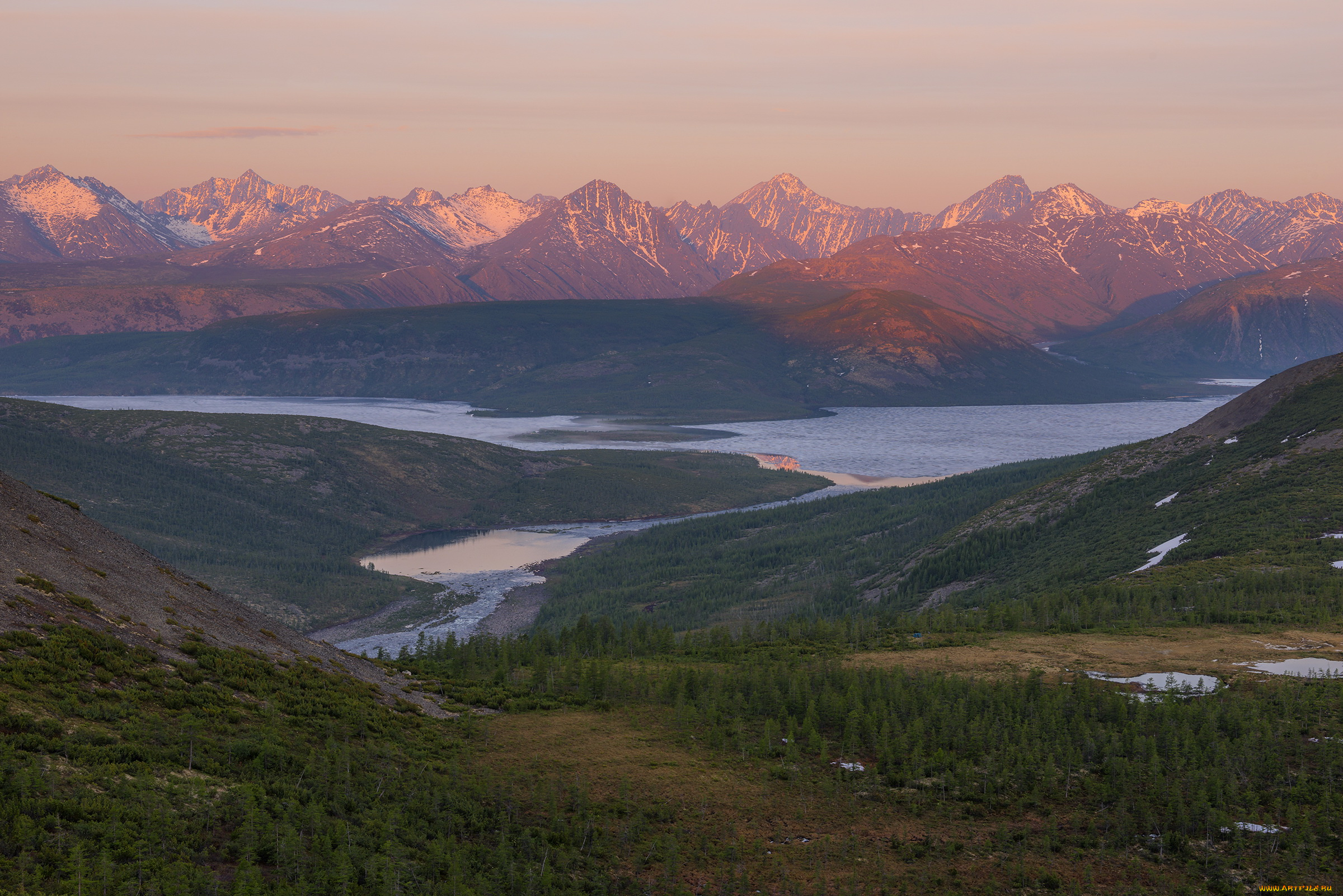 kolyma, природа, реки, озера, красота, пейзаж, осень, вид, река, край