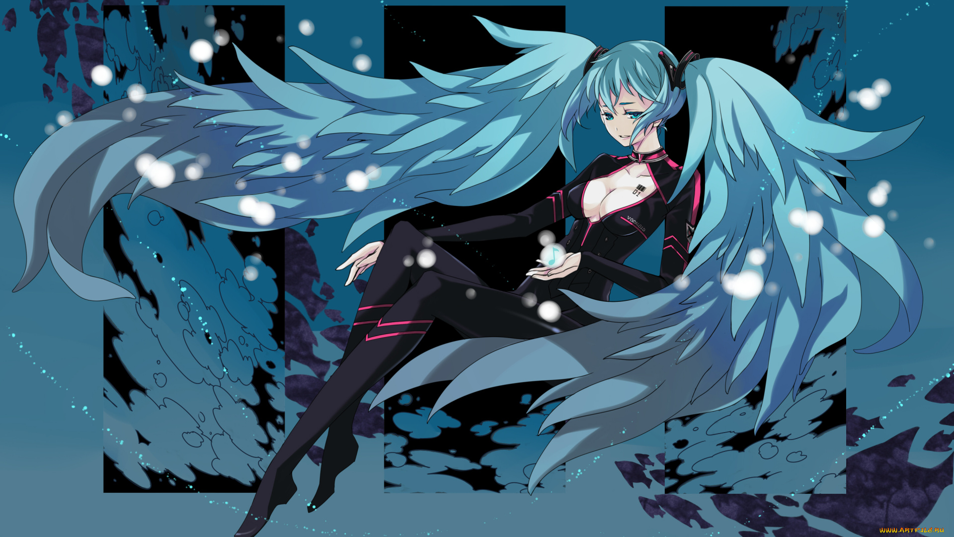 vocaloid, аниме, hatsune, miku