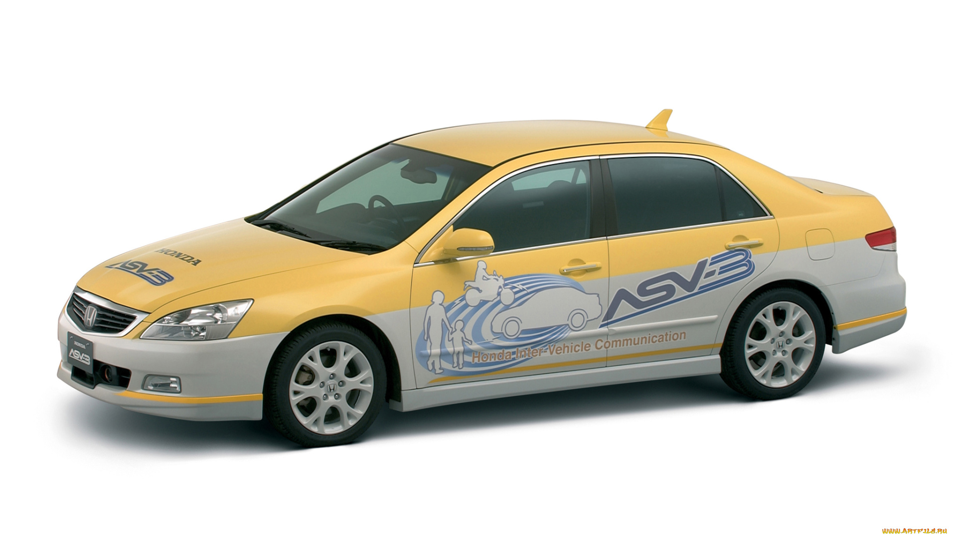 автомобили, honda, желтый, 2005г, uc1, car, inspire, asv-3, research
