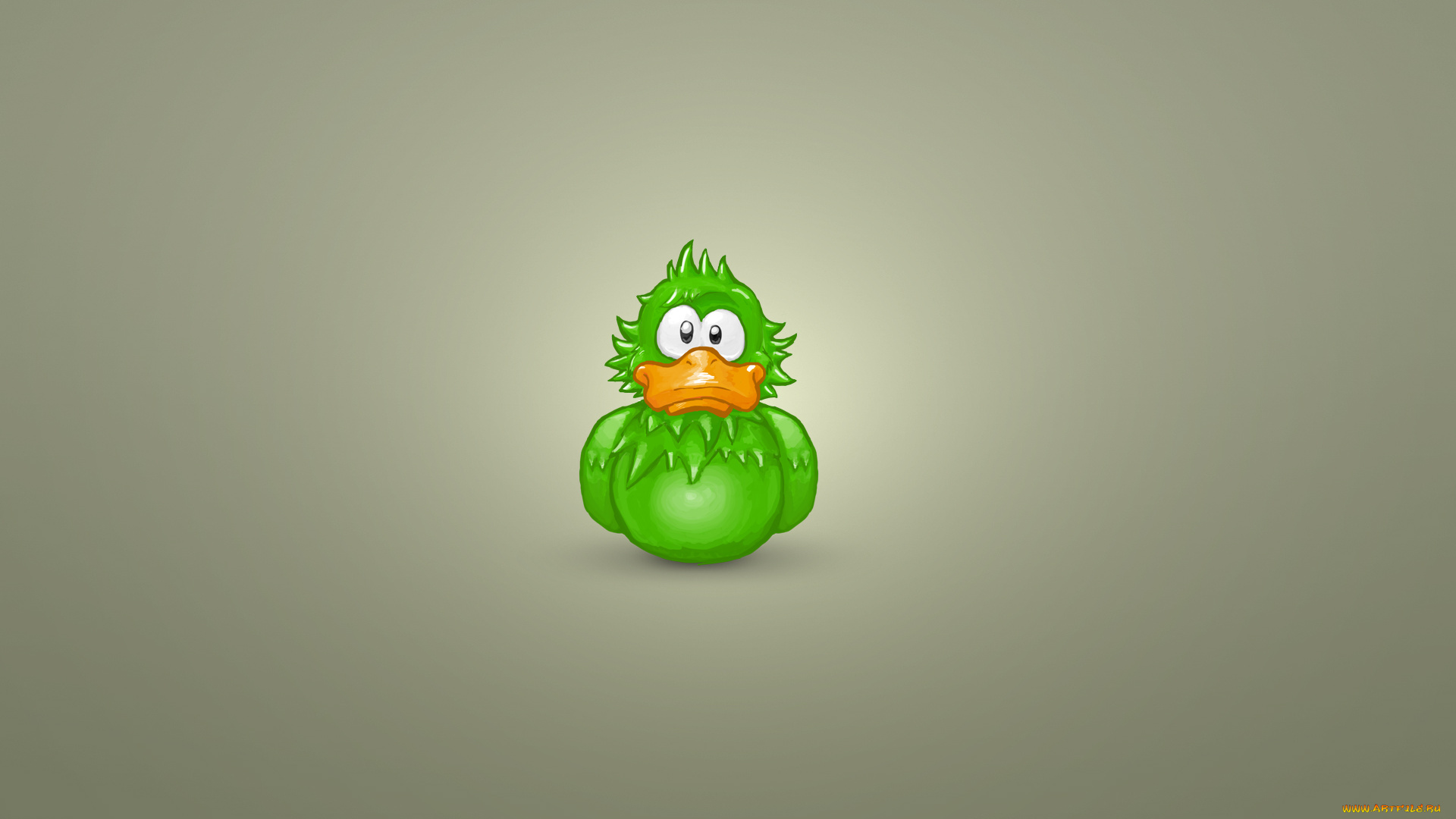 утка, зеленая, рисованные, минимализм, утка, зеленая, duck
