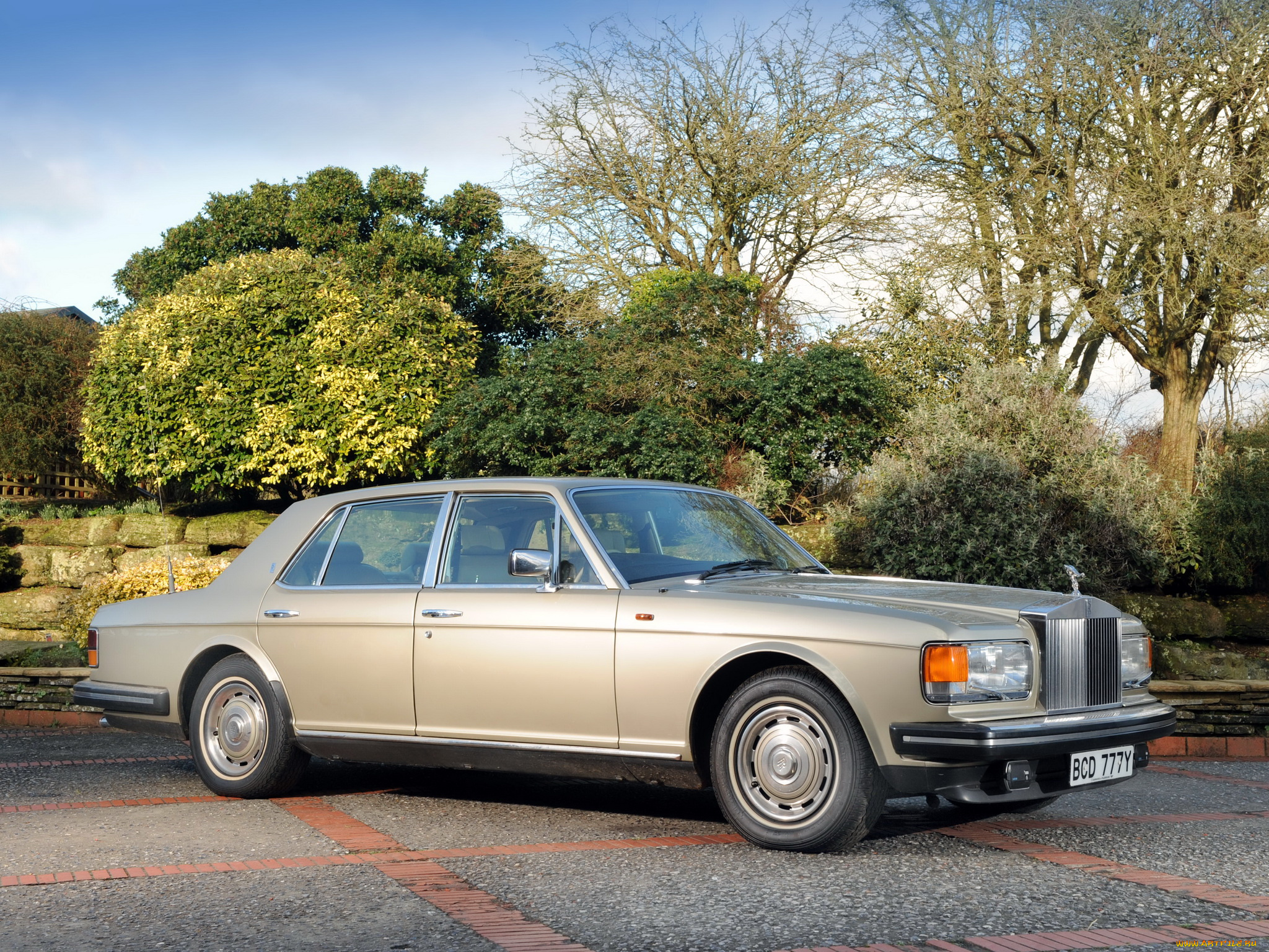 автомобили, rolls-royce, silver, spirit, 1980г