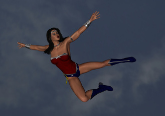 Картинка 3д+графика fantasy+ фантазия девушка полет