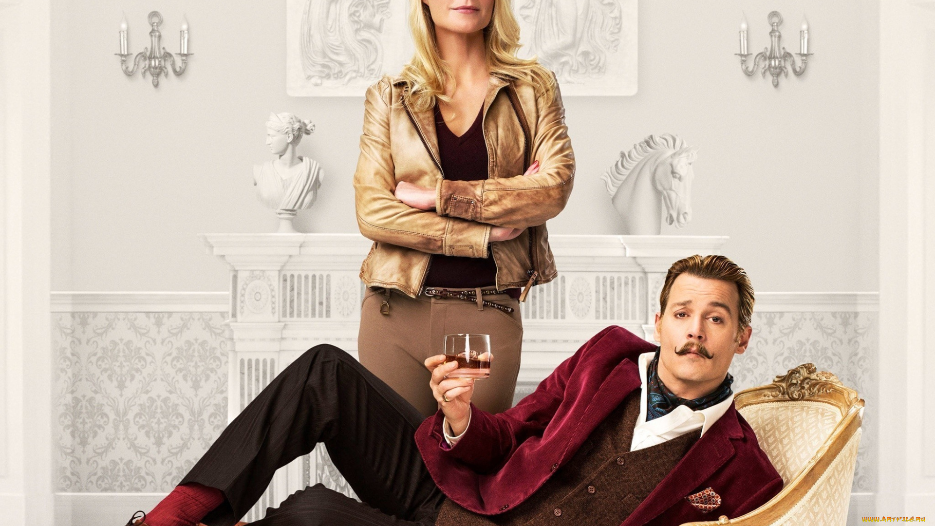 mortdecai, кино, фильмы, johnny, depp, gwyneth, paltrow