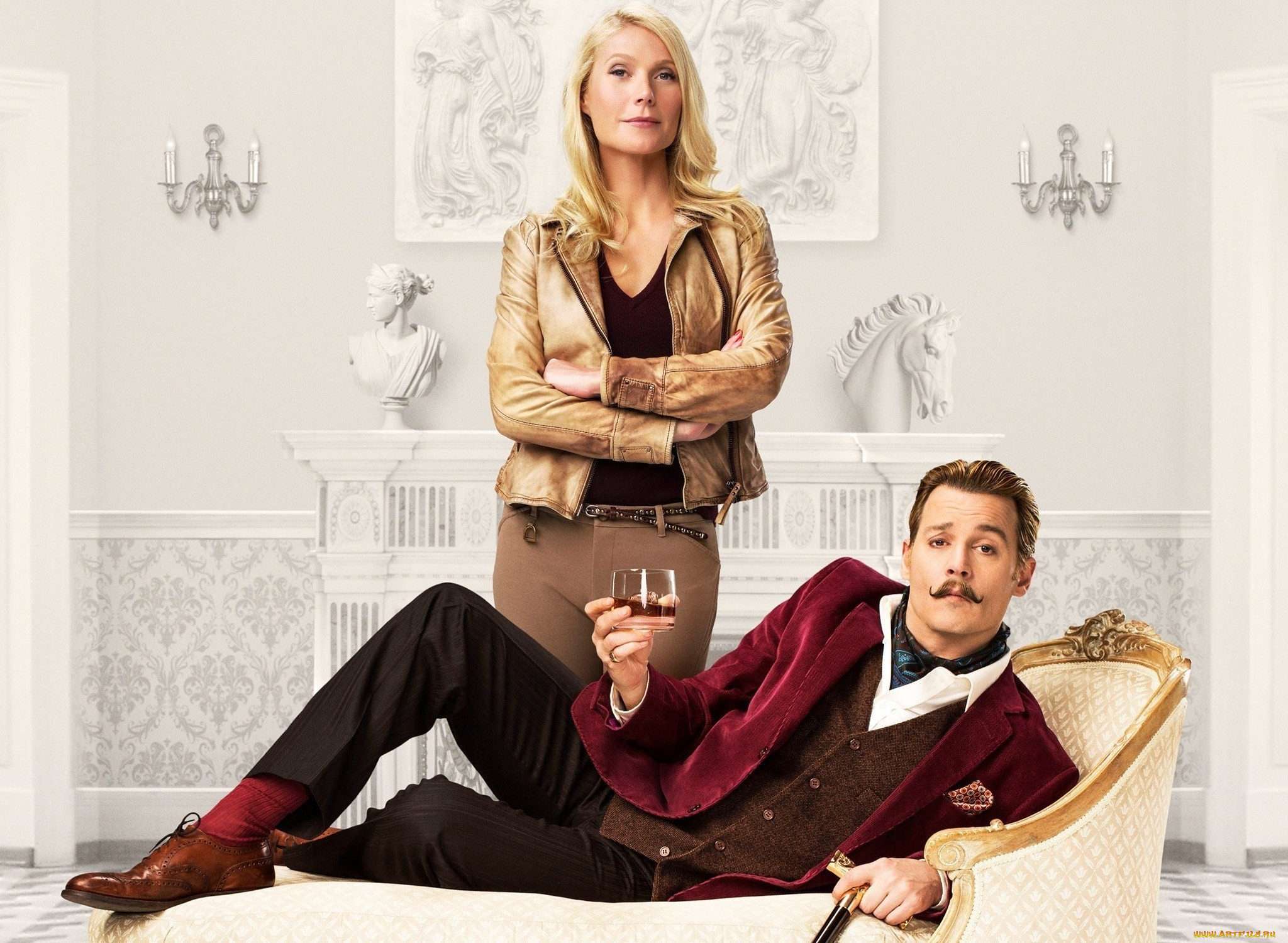 mortdecai, кино, фильмы, johnny, depp, gwyneth, paltrow