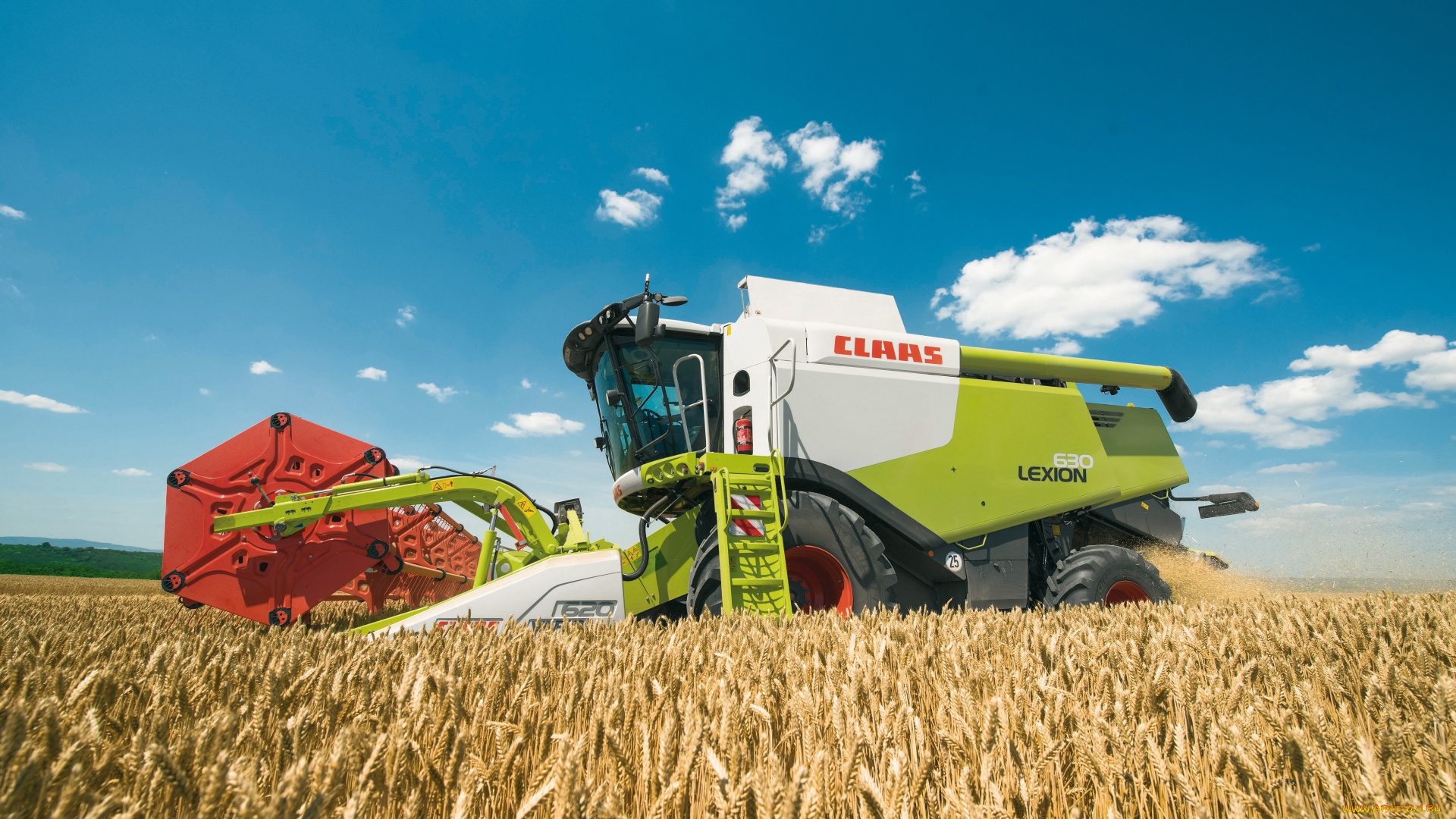 техника, комбайны, claas, lexion