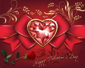 Картинка праздничные день+святого+валентина +сердечки +любовь фон сердечко