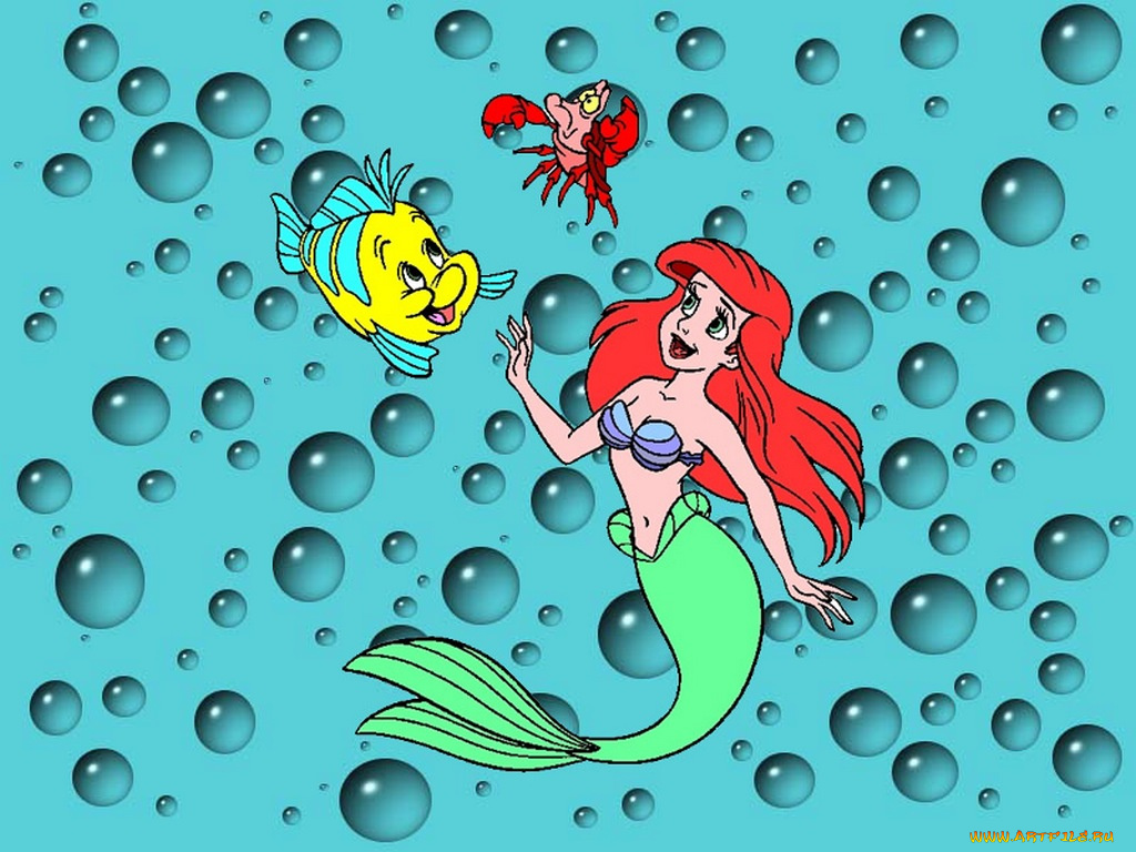 мультфильмы, the, little, mermaid, ii, return, to, sea